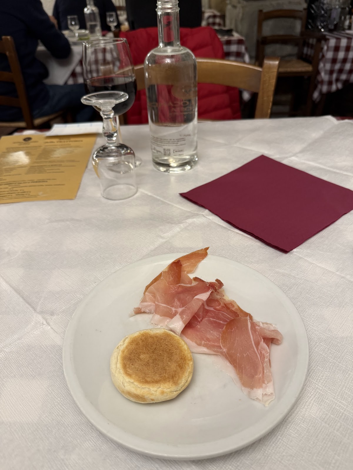 Piatto del menù Menu turistico