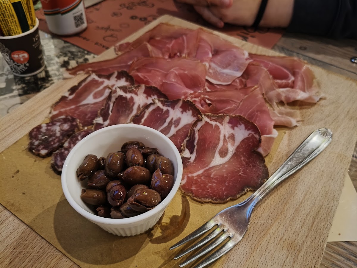 Piatto del menù Menu turistico