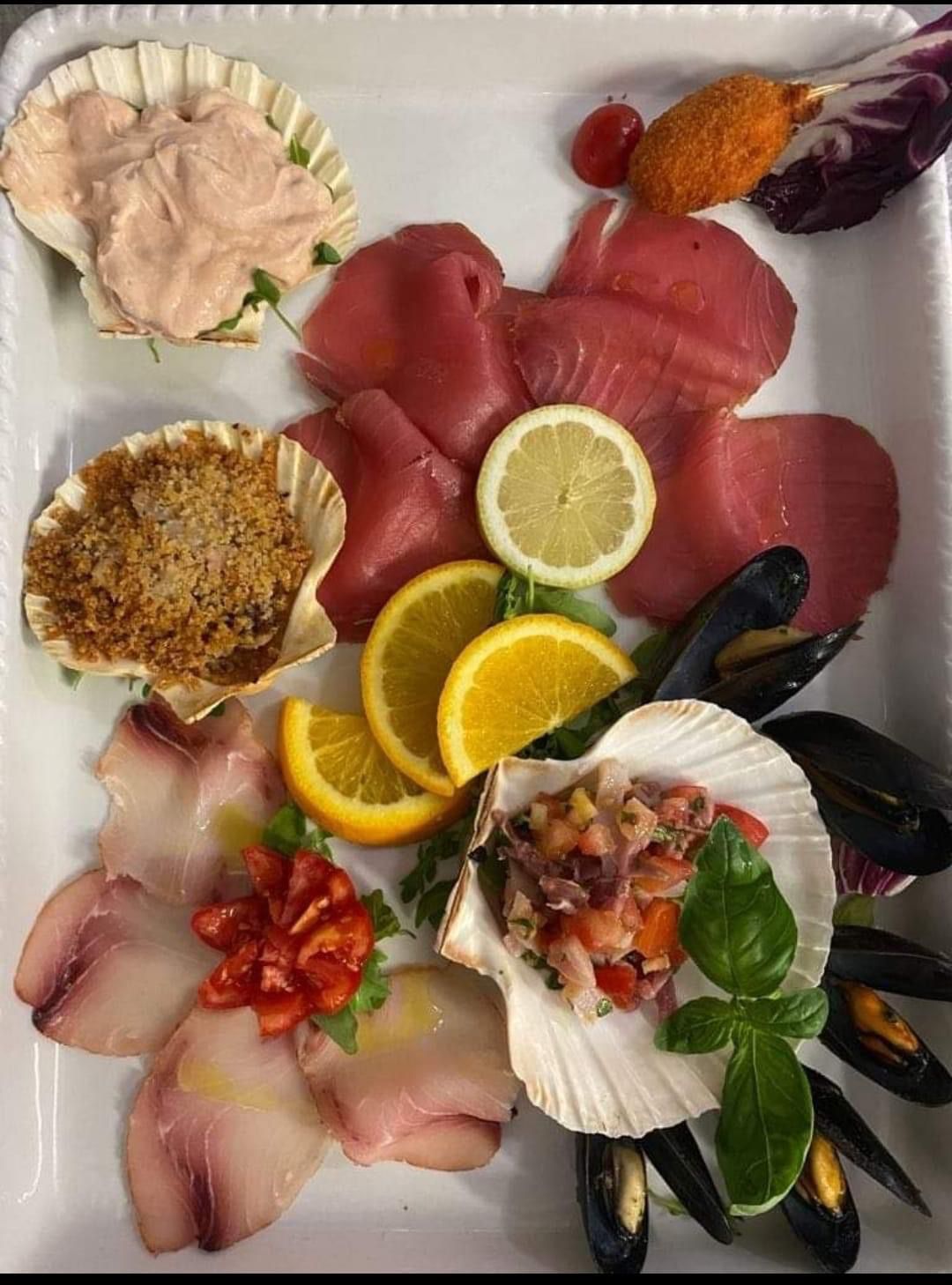 Piatto del menù Menu turistico