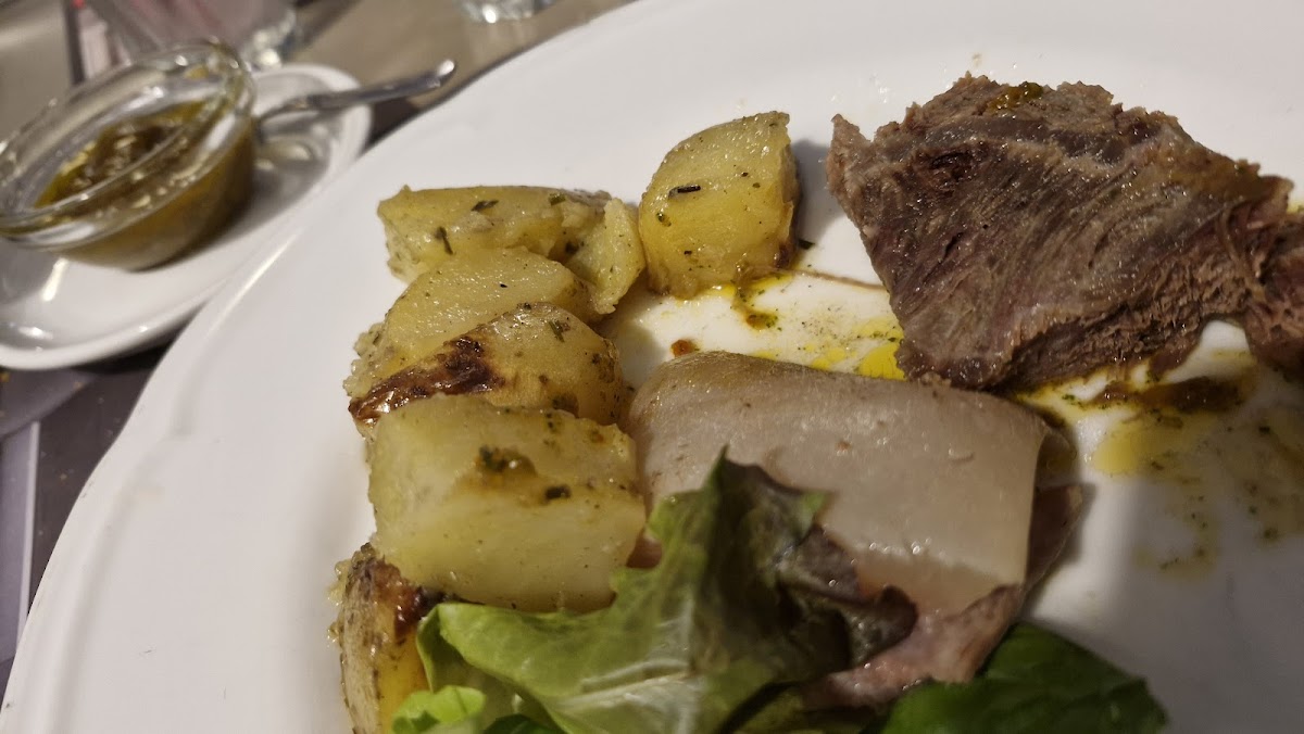 Piatto del menù Menu turistico