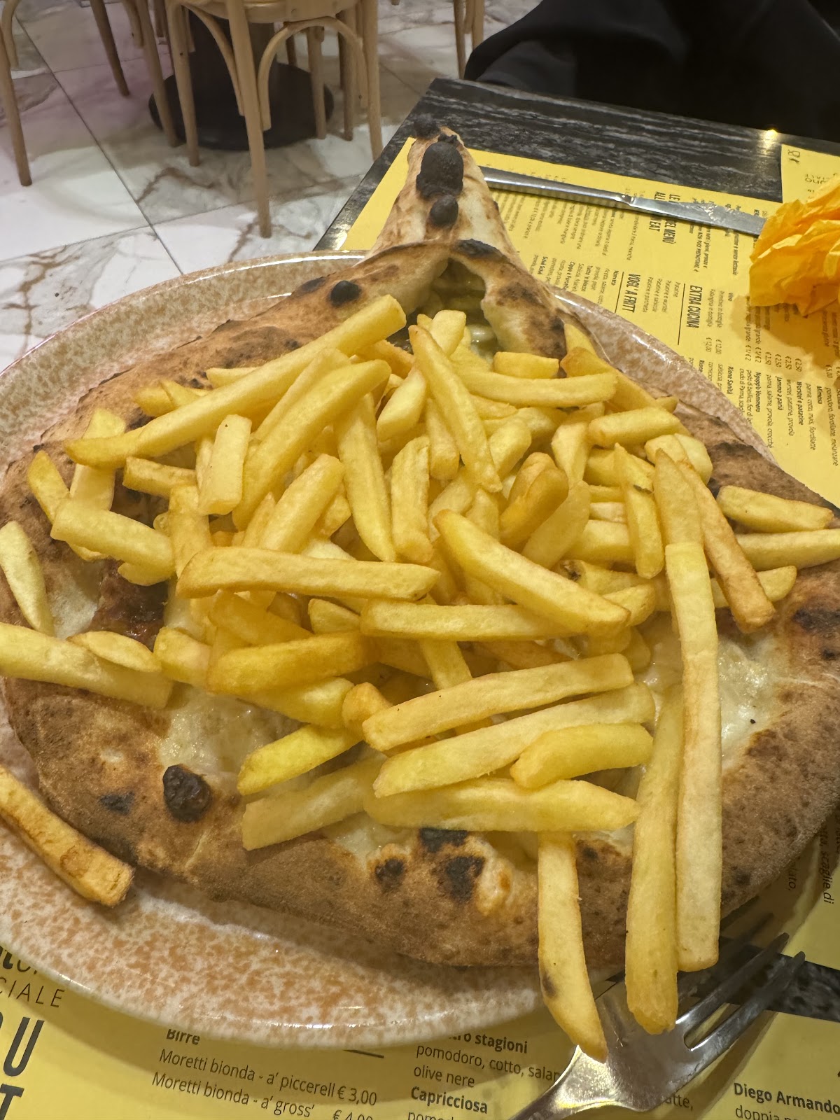 Piatto del menù Menu turistico