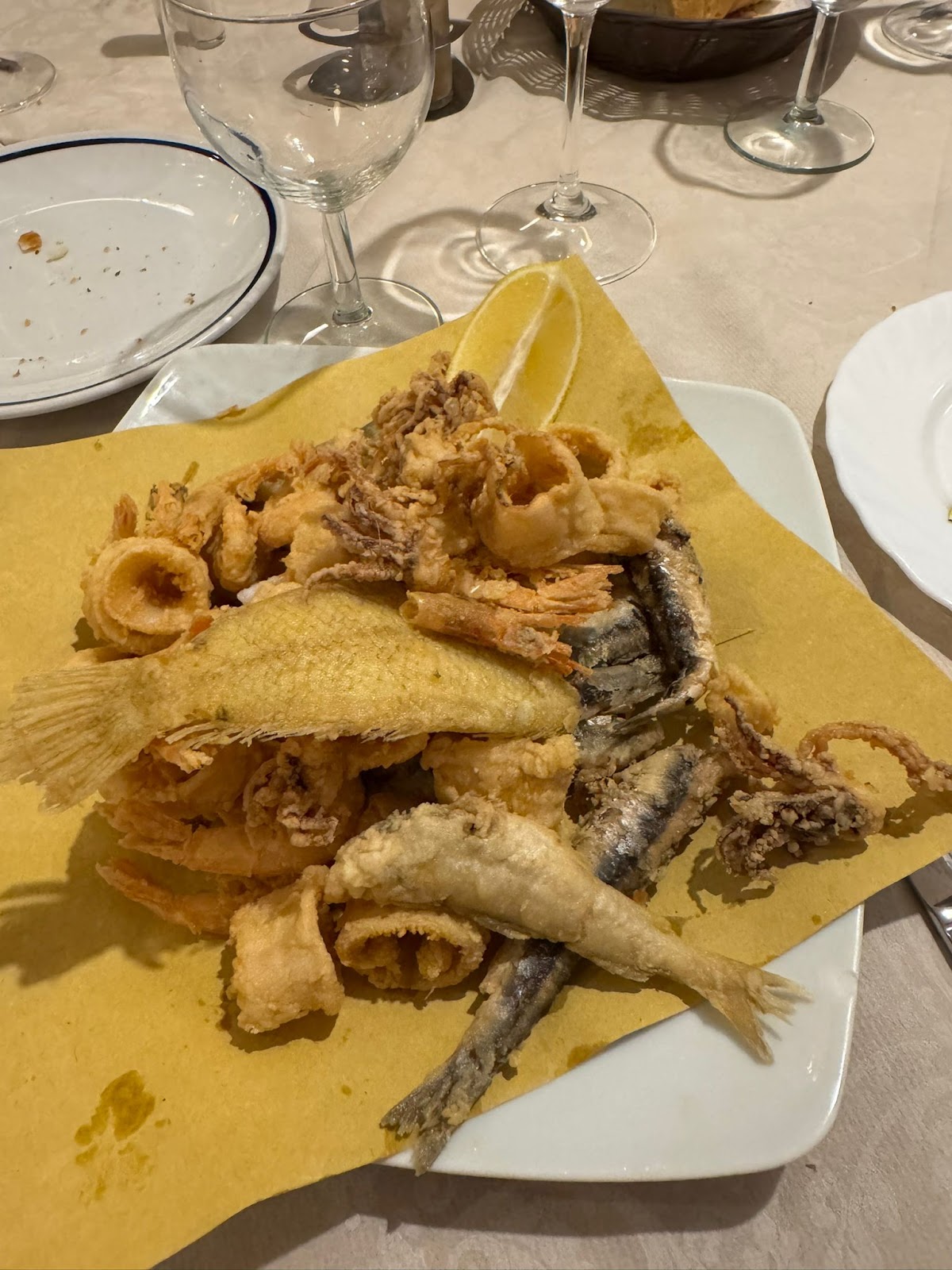 Piatto del menù Menu turistico