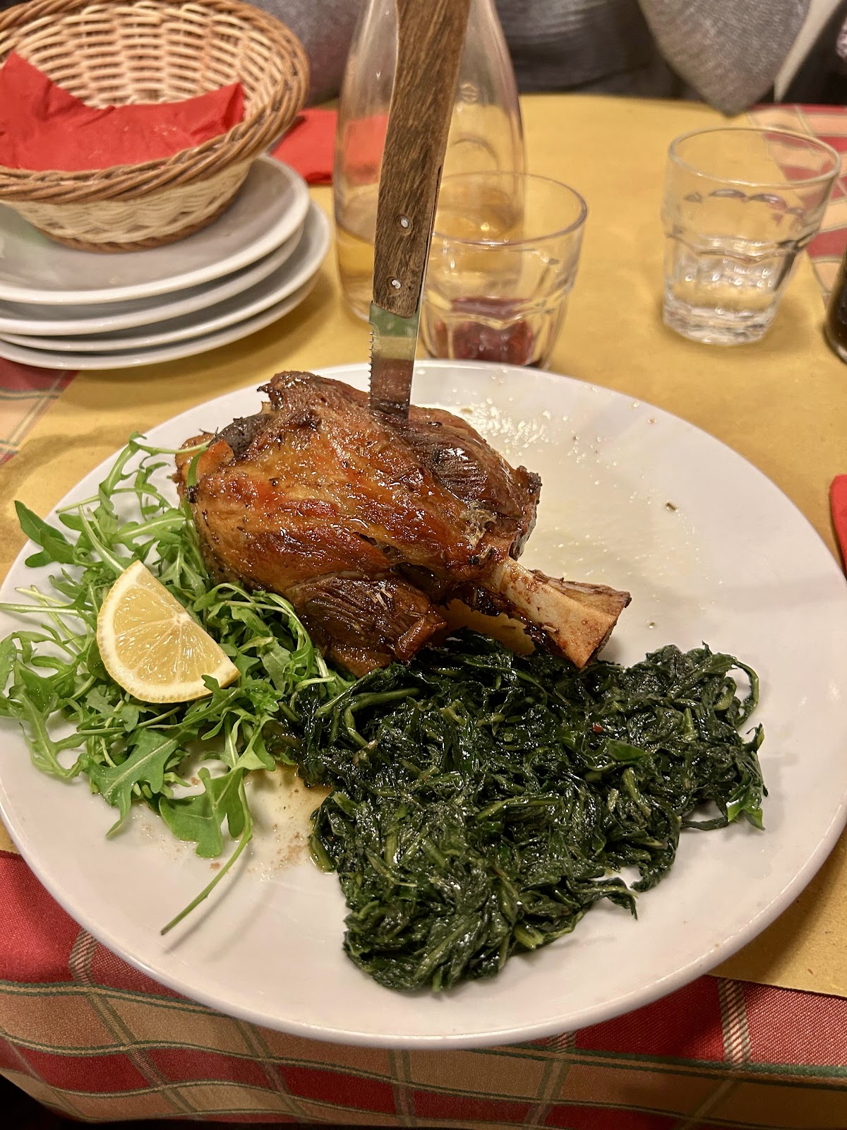 Piatto del menù Menu turistico