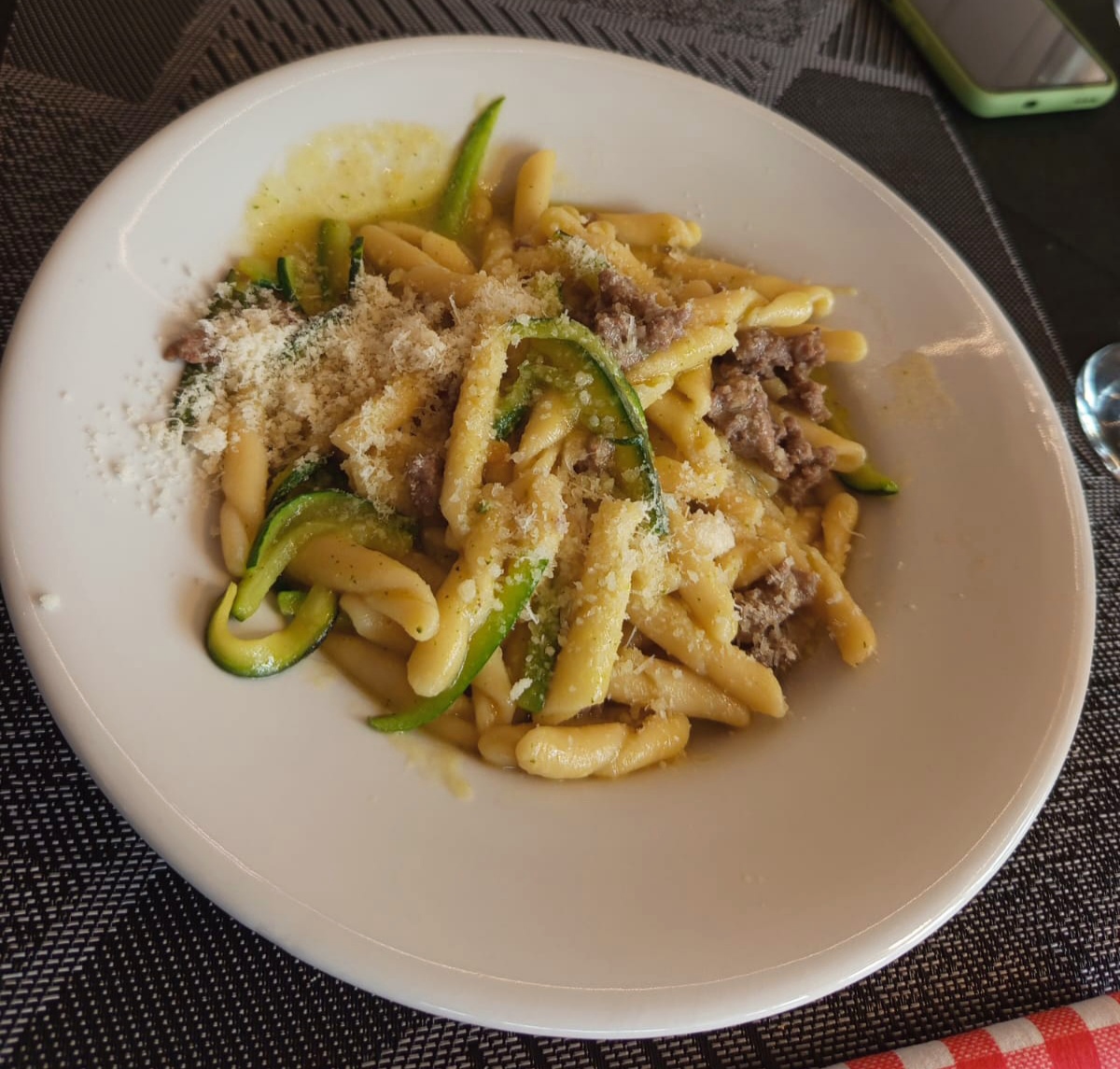Piatto del menù Menu turistico