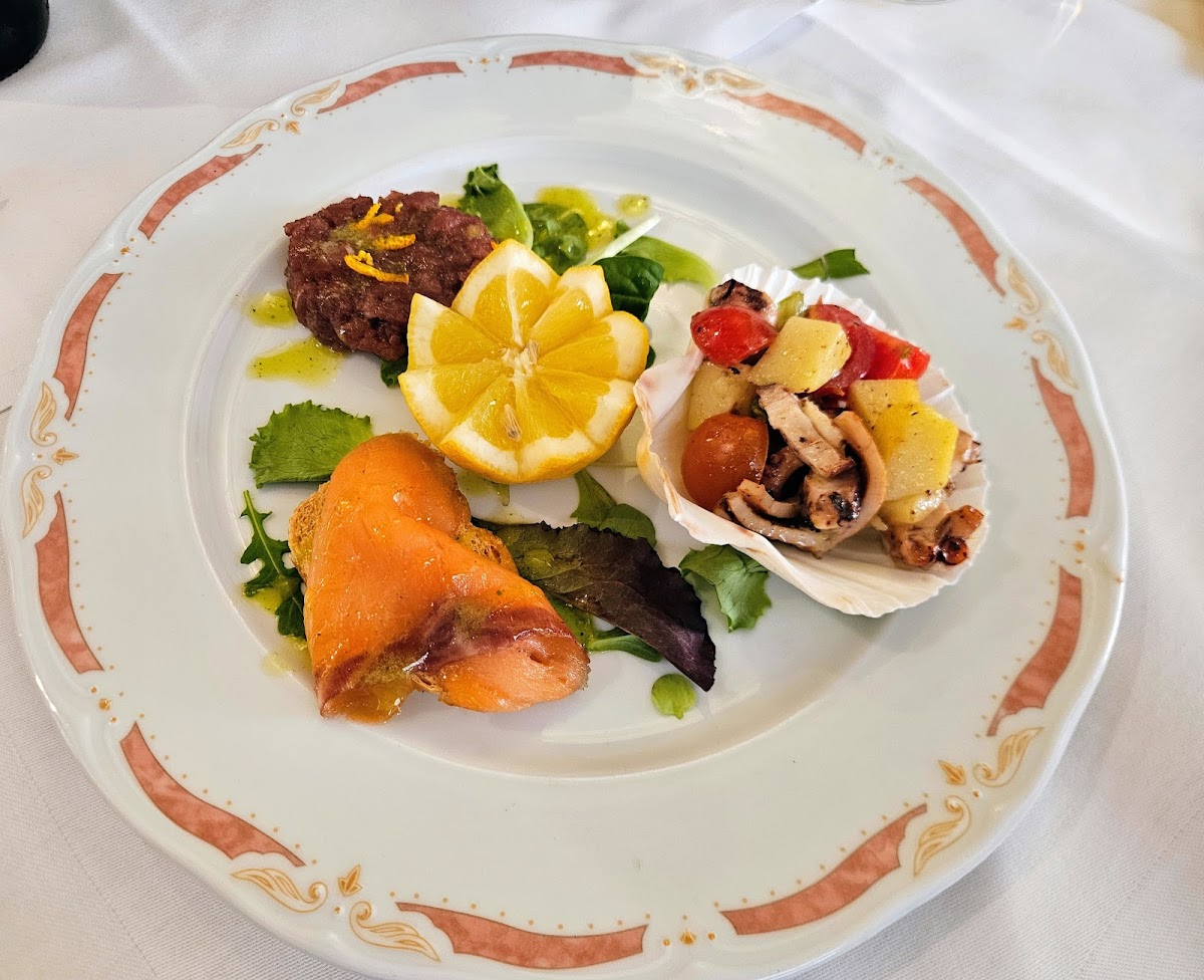 Piatto del menù Menu turistico