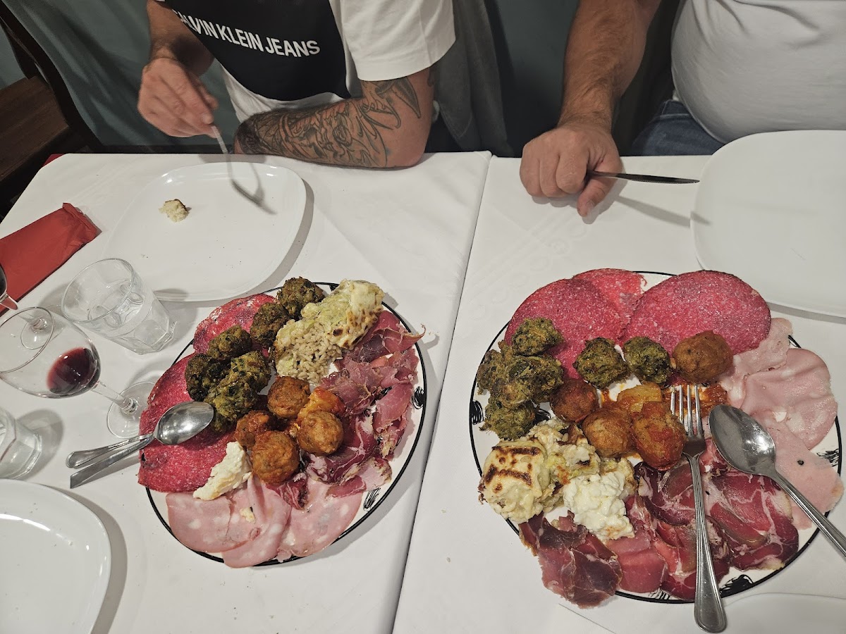 Piatto del menù Menu turistico