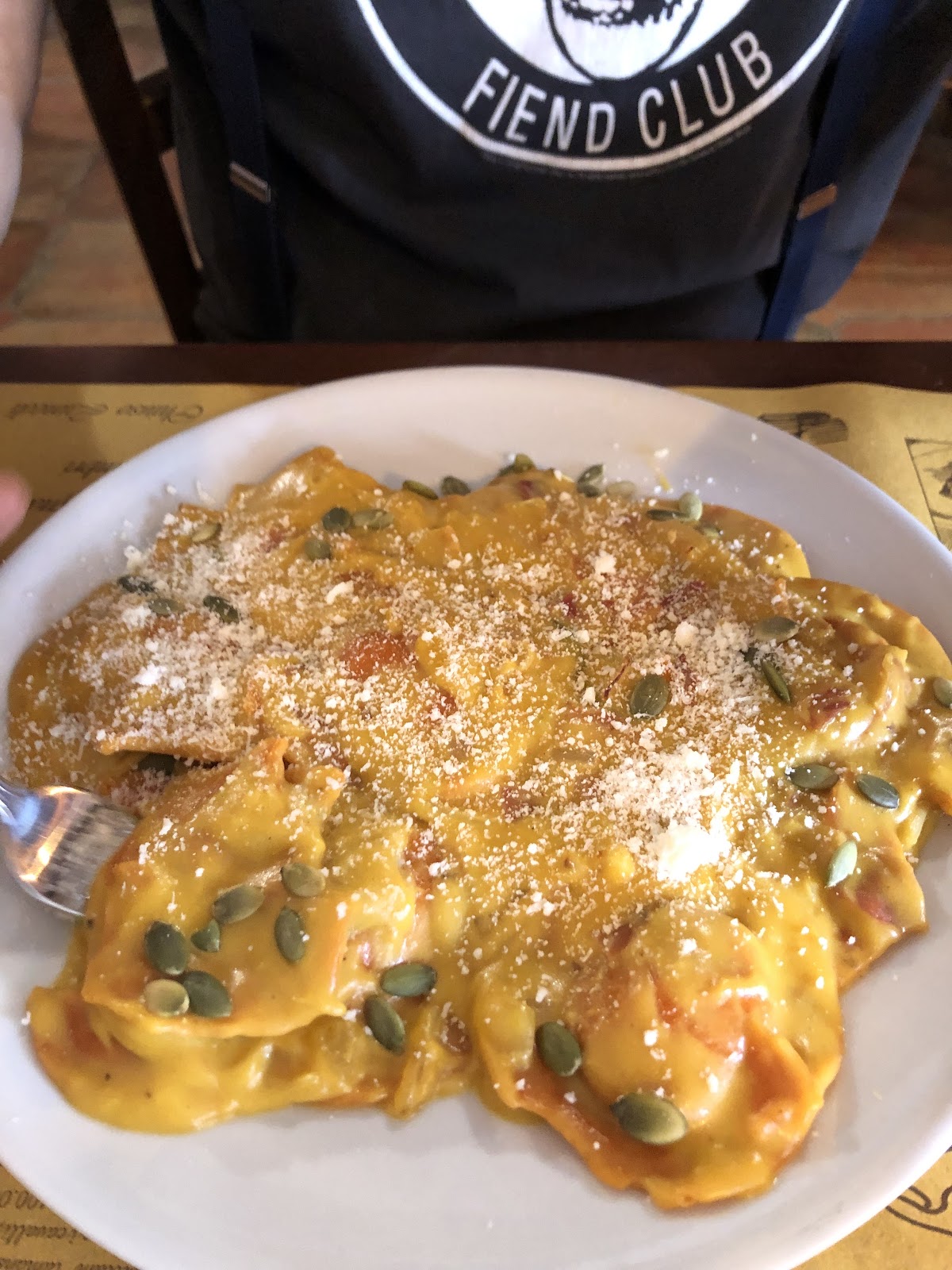 Piatto del menù Menu turistico