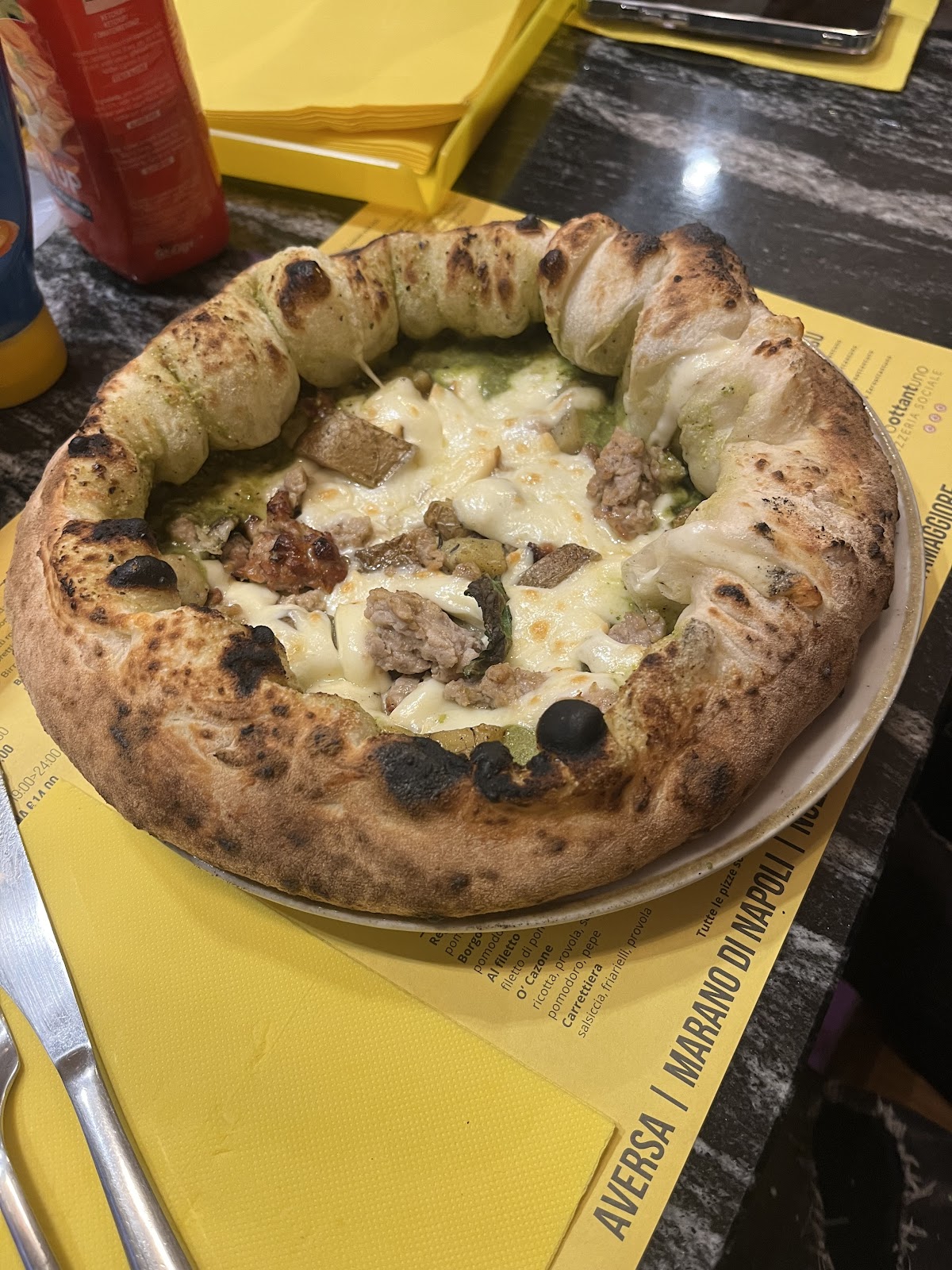 Piatto del menù Menu turistico