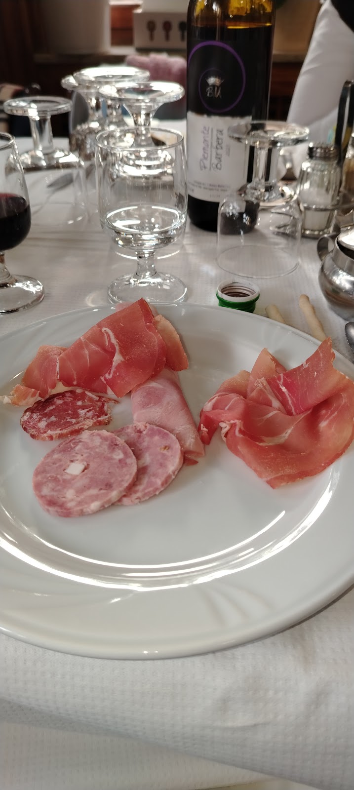 Piatto del menù Menu turistico