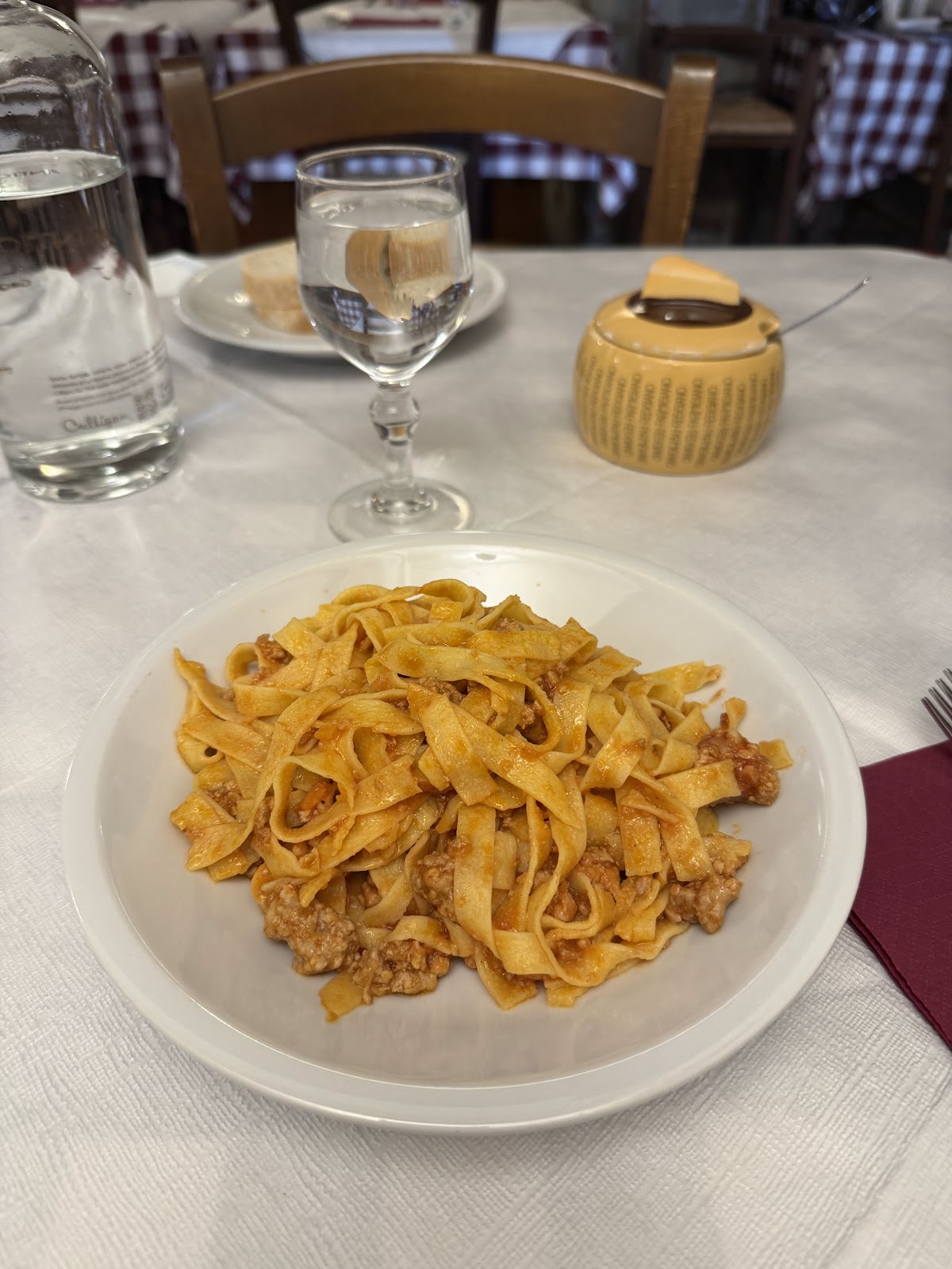 Piatto del menù Menu turistico