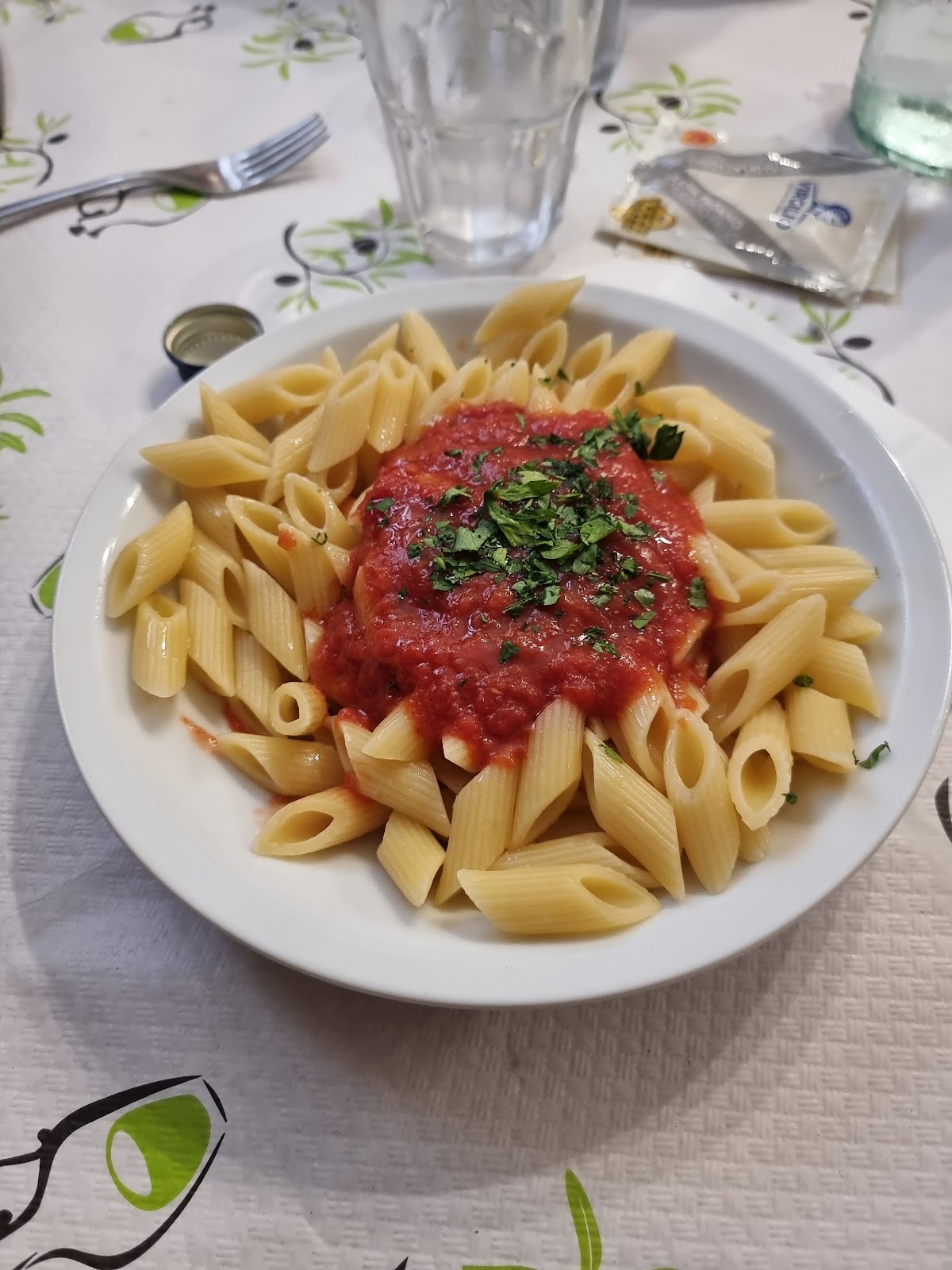 Piatto del menù Menu turistico