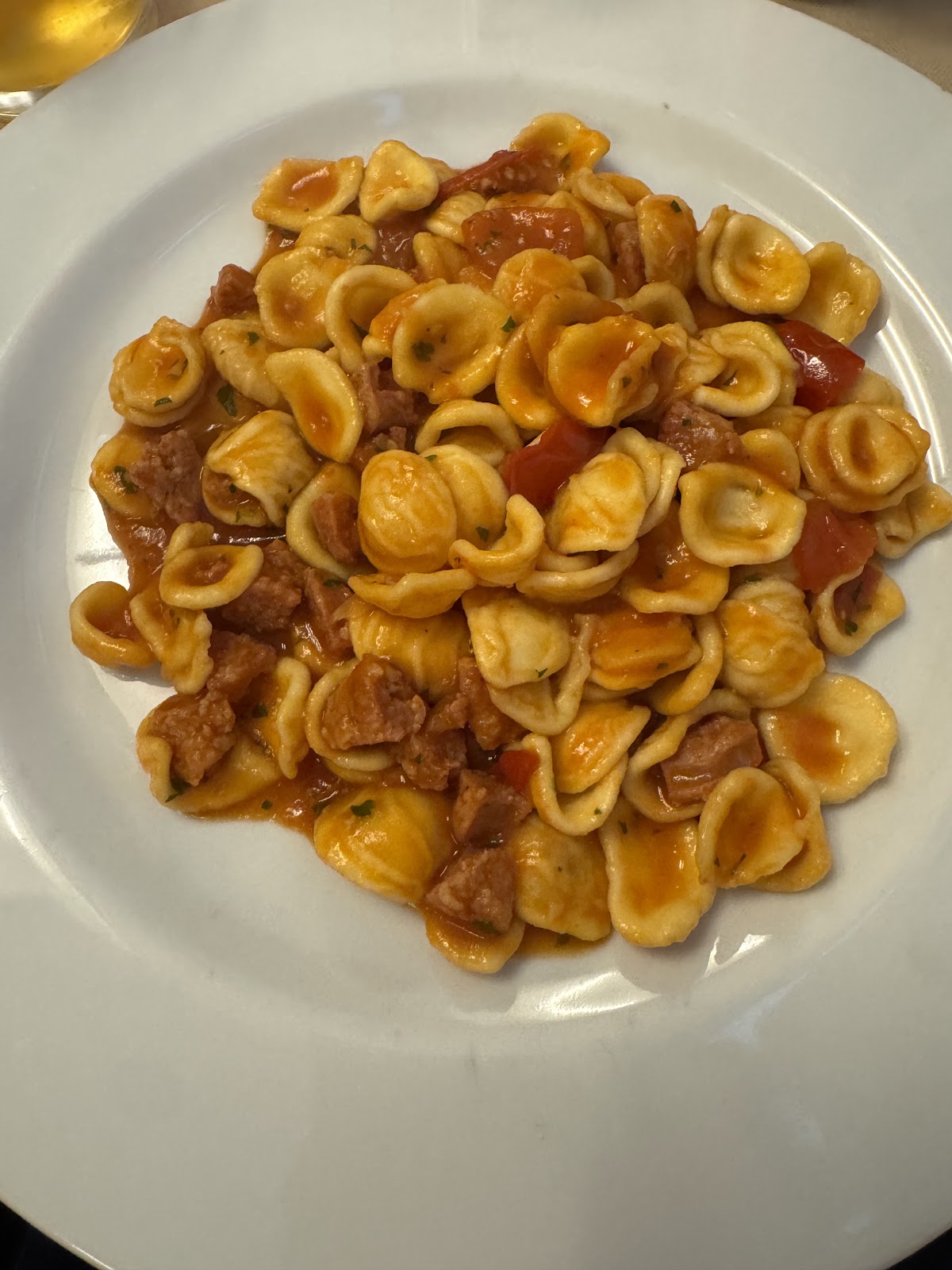 Piatto del menù Menu turistico
