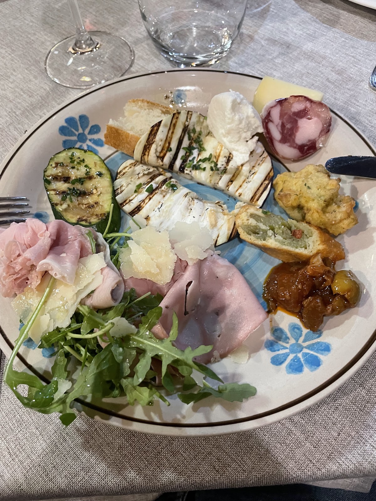 Piatto del menù Menu turistico