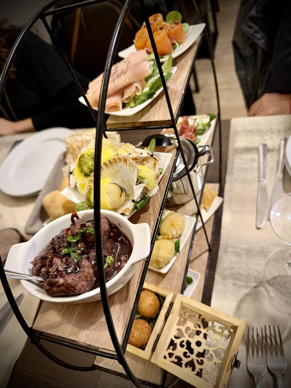 Piatto del menù Menu turistico
