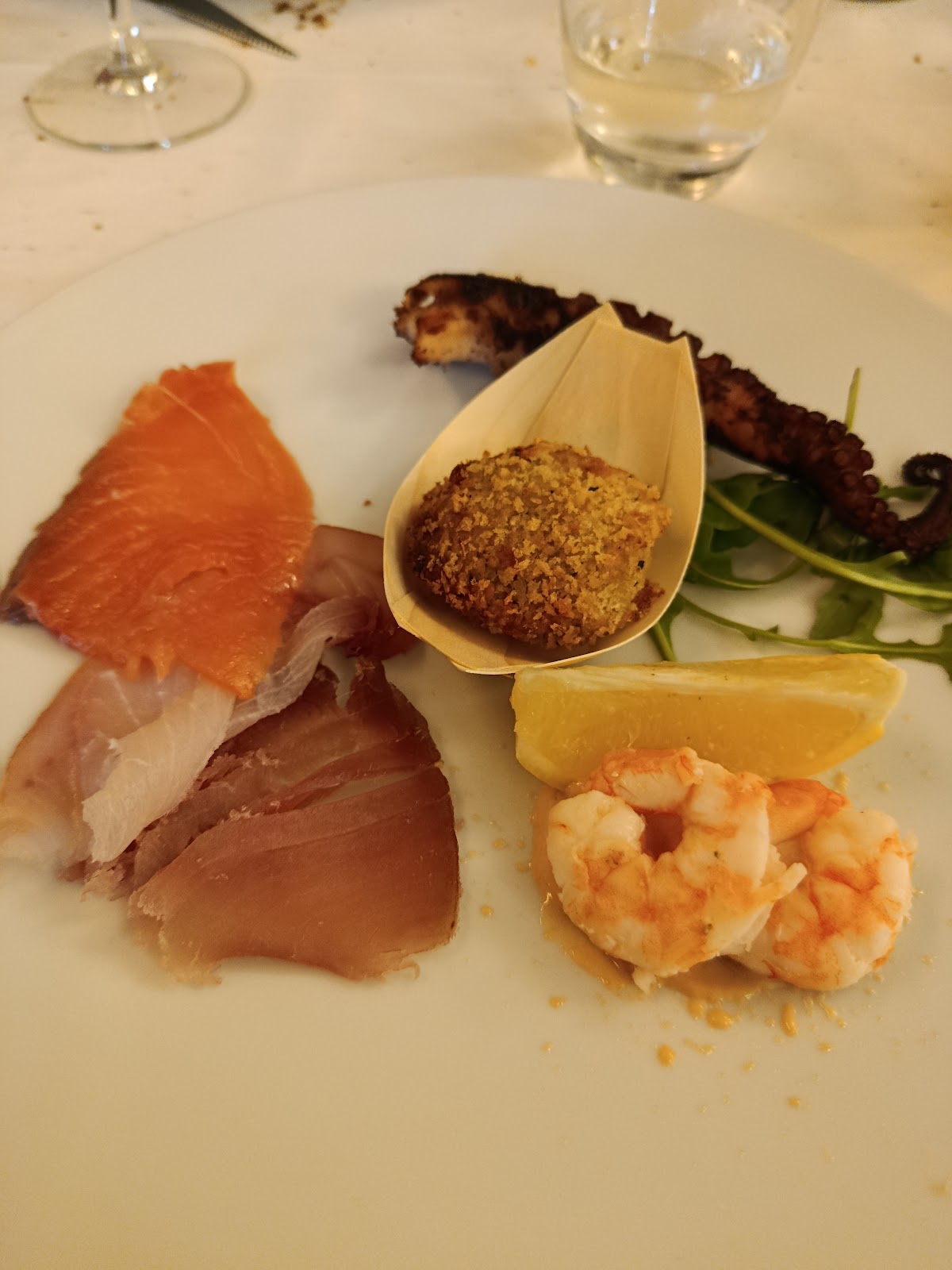 Piatto del menù Menu turistico