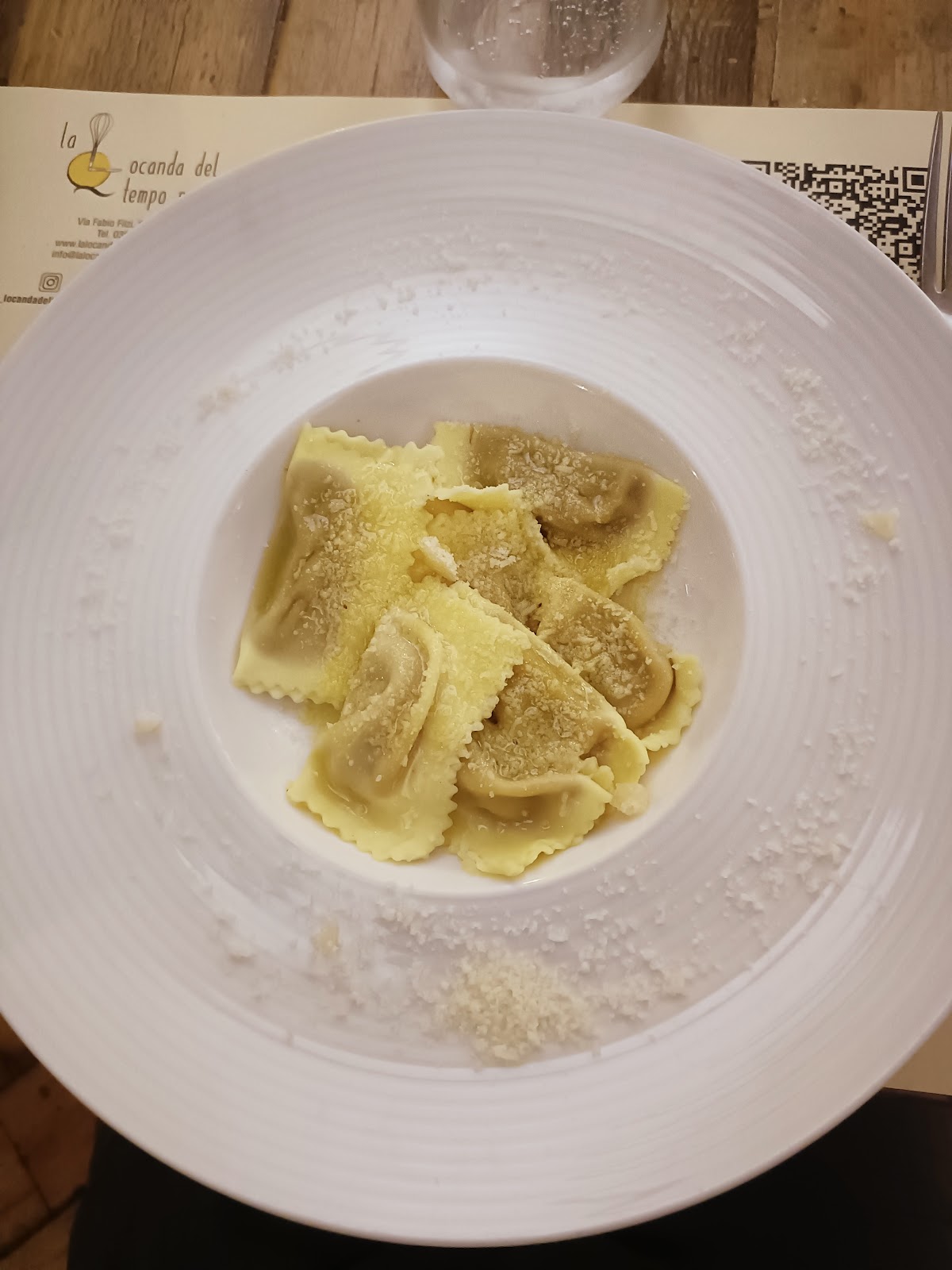 Piatto del menù Menu turistico
