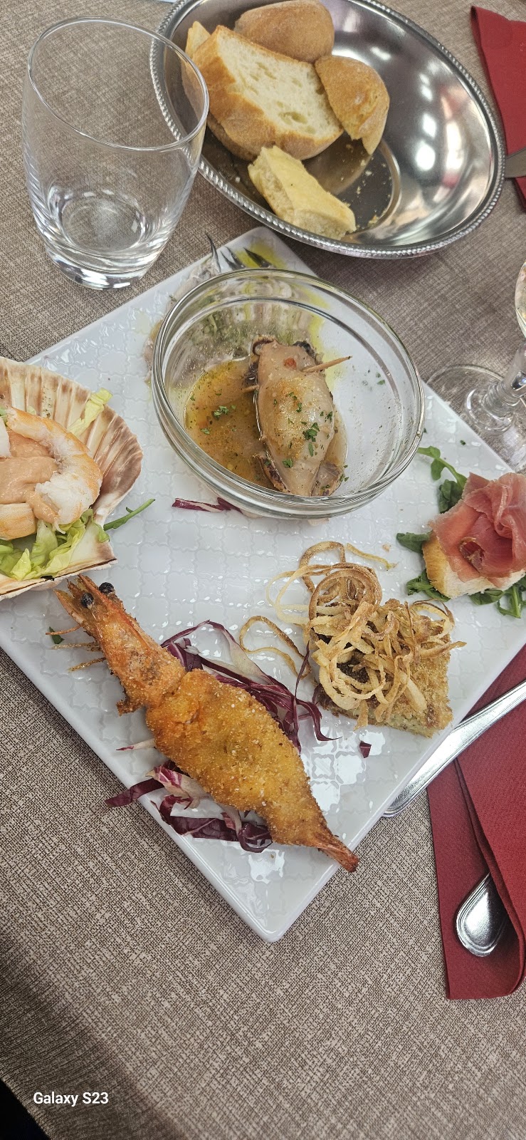 Piatto del menù Menu turistico
