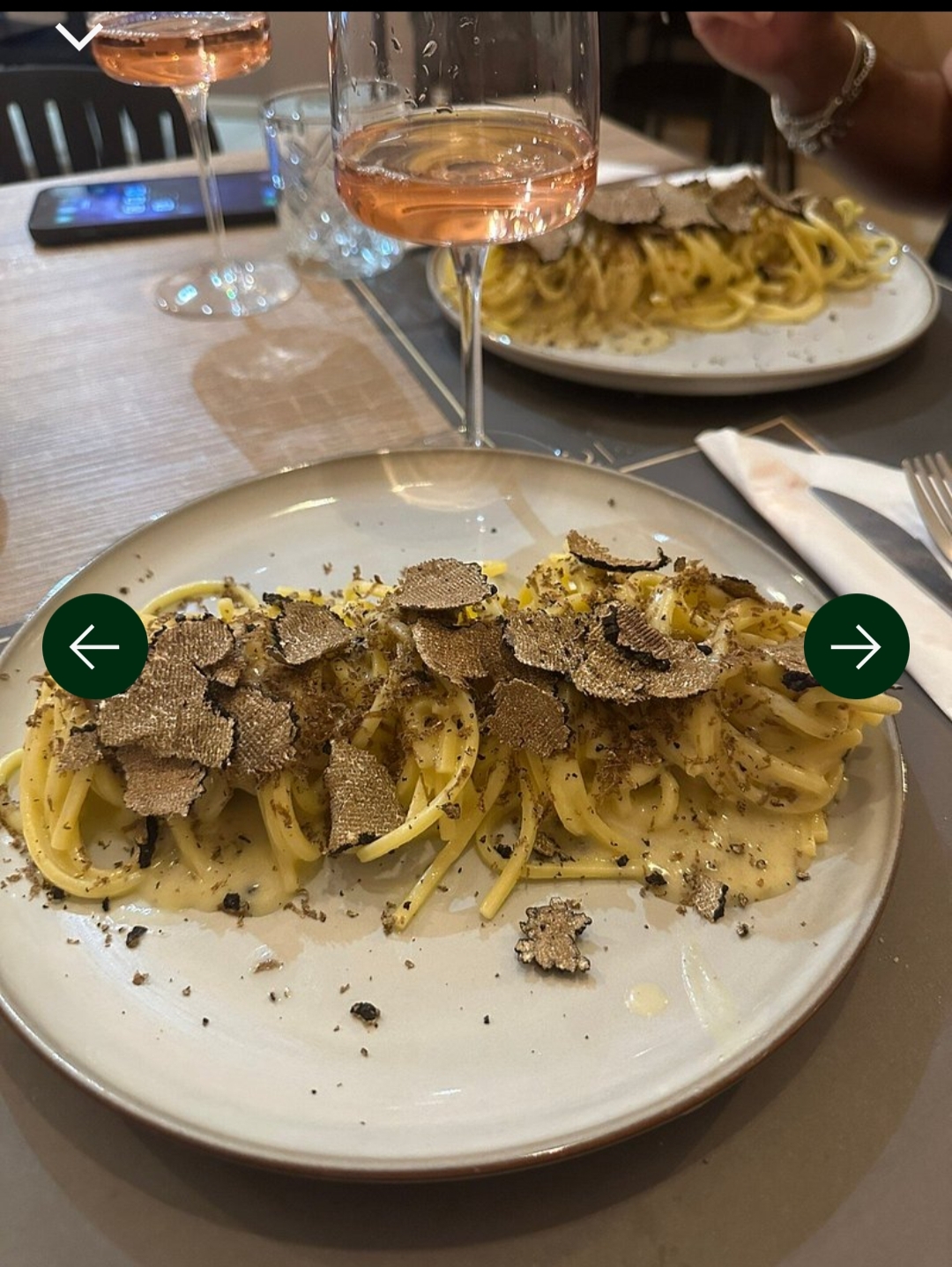 Piatto del menù Menu turistico terra
