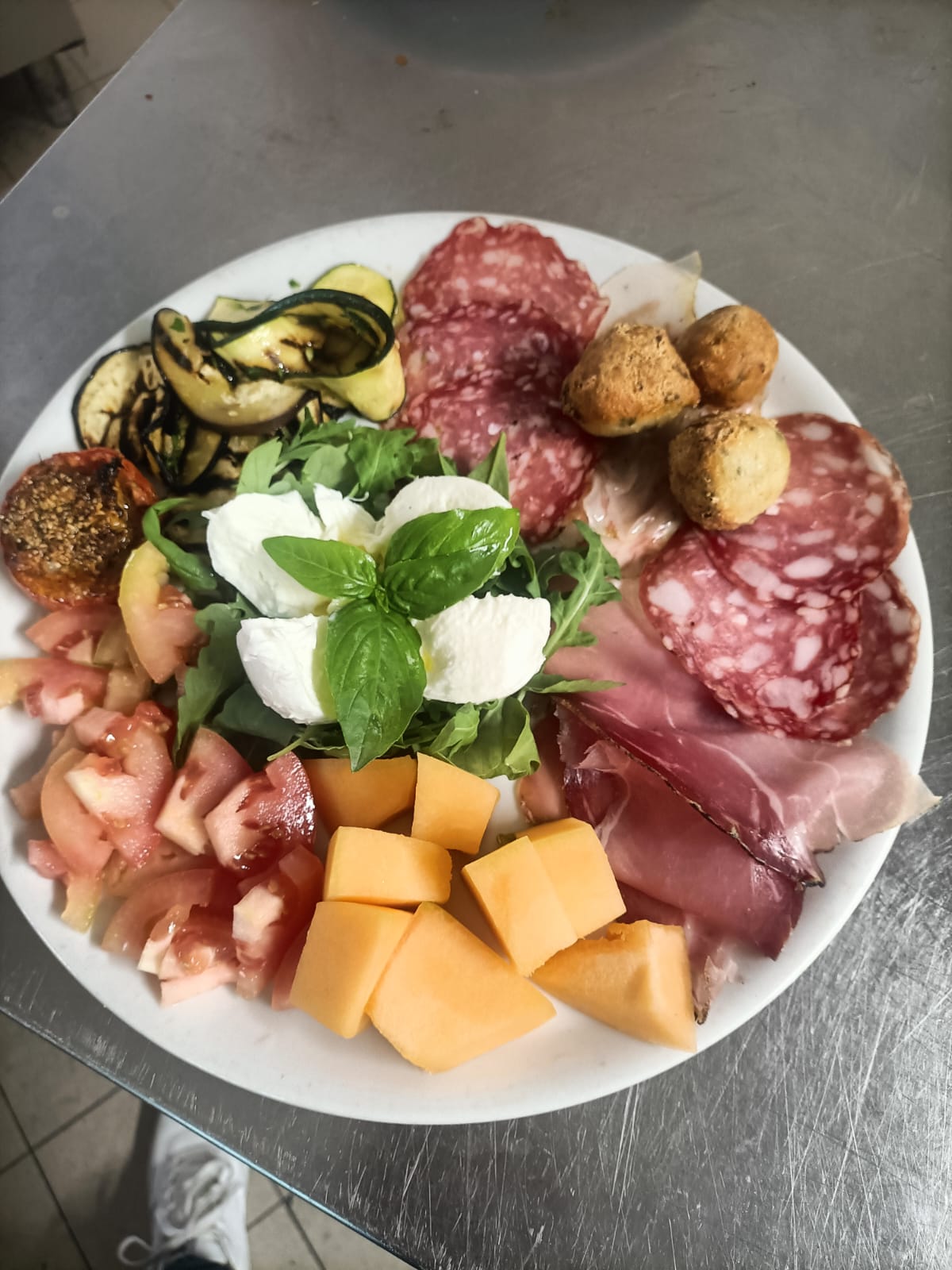 Piatto del menù Menu turistico