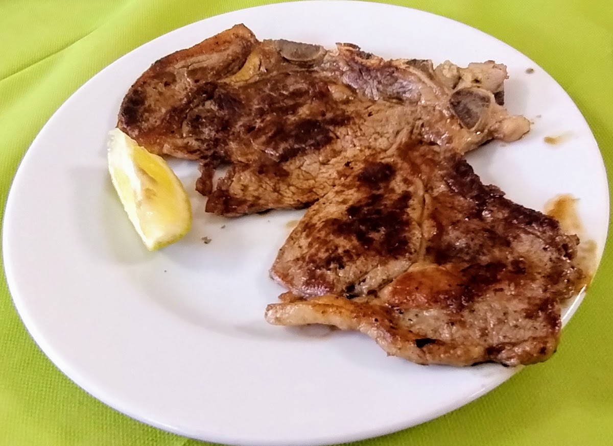Piatto del menù Menu turistico