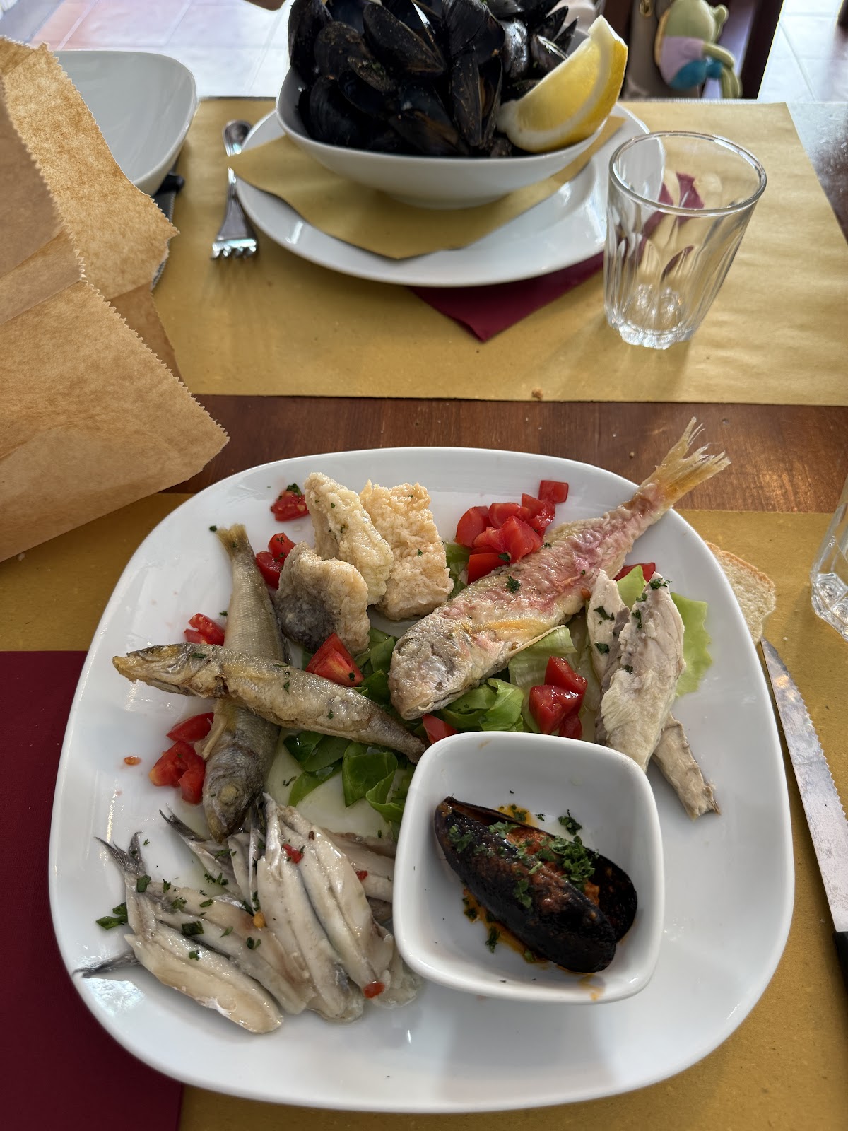 Piatto del menù Menu turistico