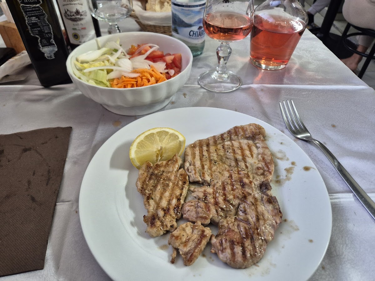 Piatto del menù Menu turistico