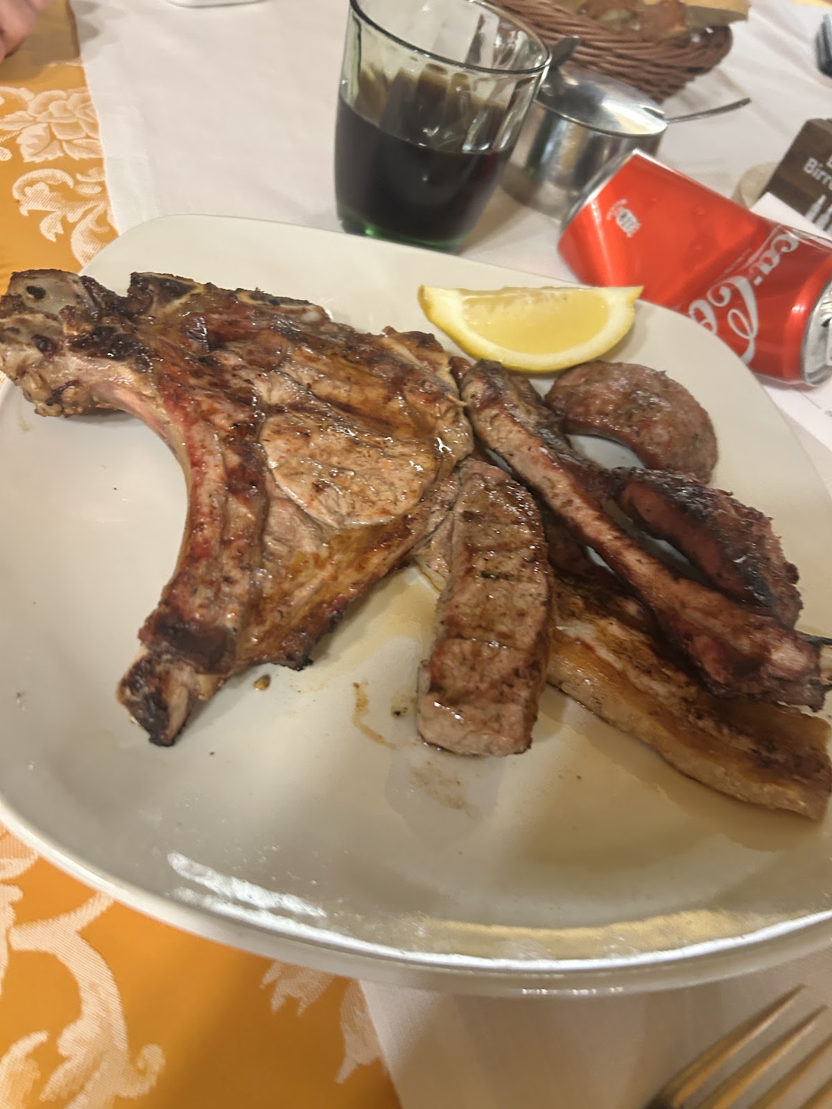 Piatto del menù Menu turistico