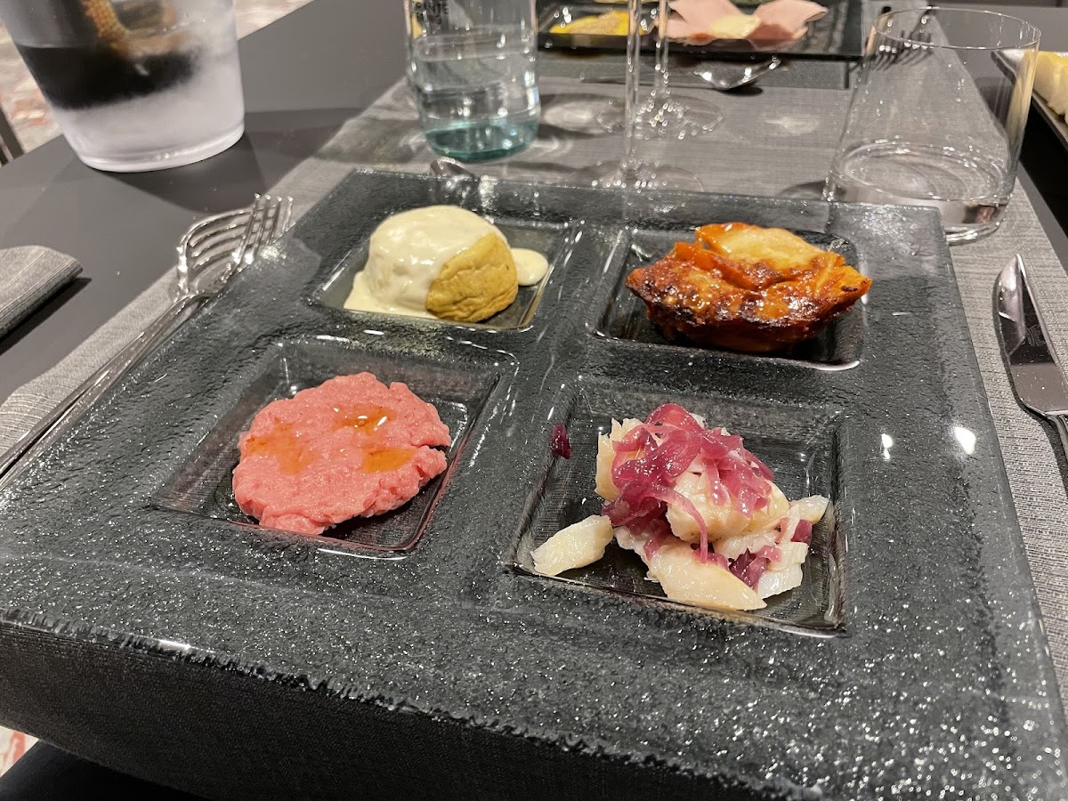 Piatto del menù Menu turistico di Terra