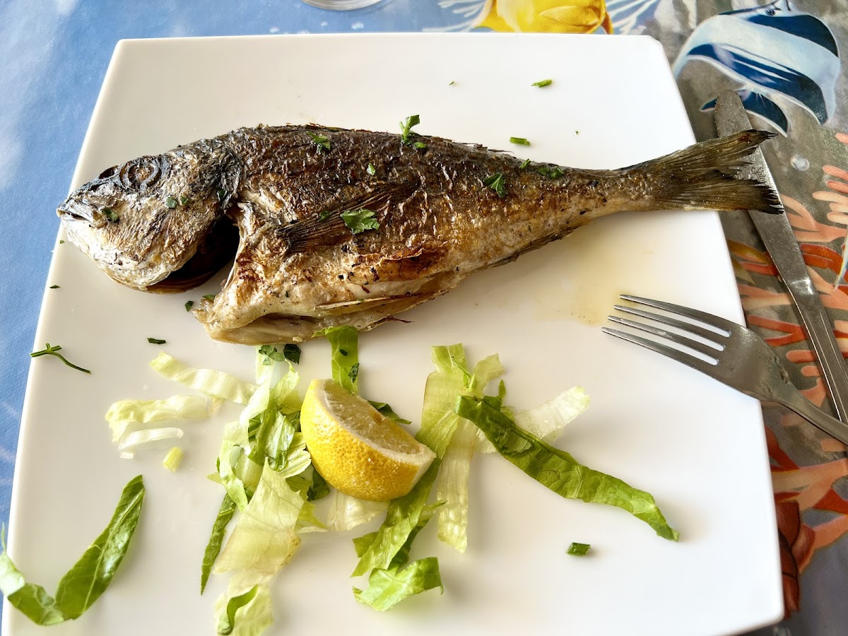 Piatto del menù Menu Turistico di Mare