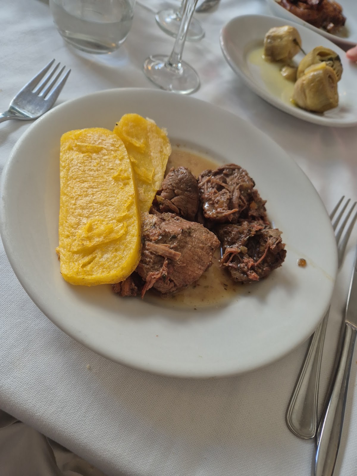 Piatto del menù Mare e Terra