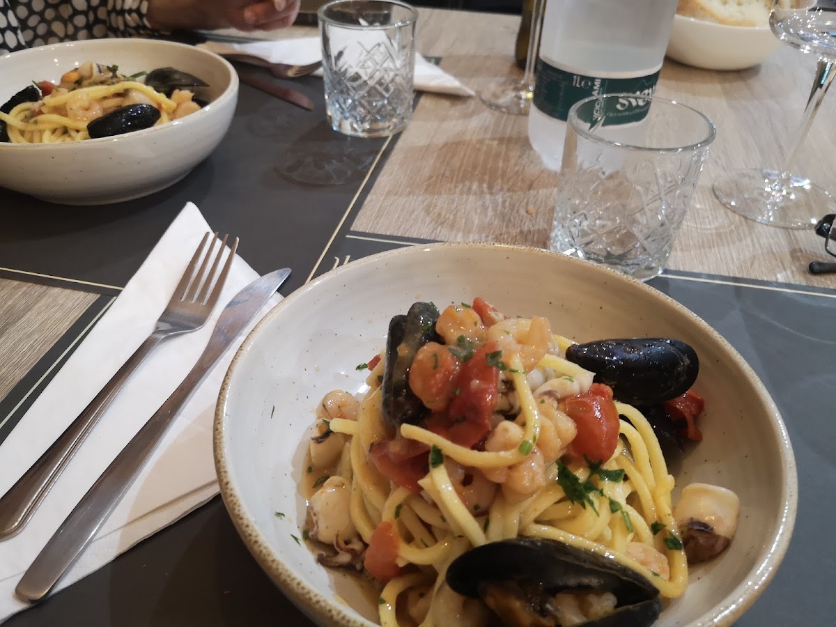 Menu turistico di mare