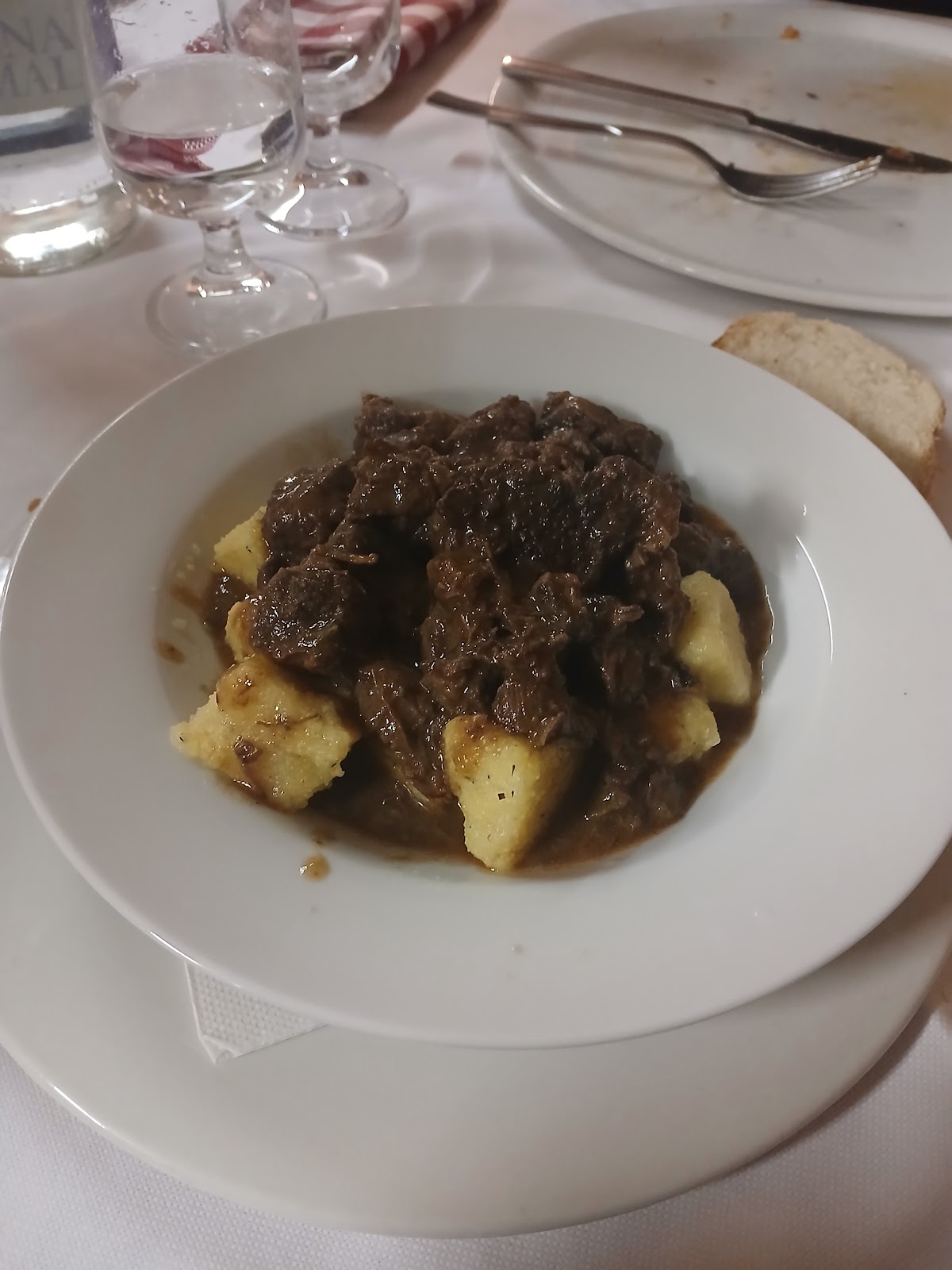 Piatto del menù Menu turistico