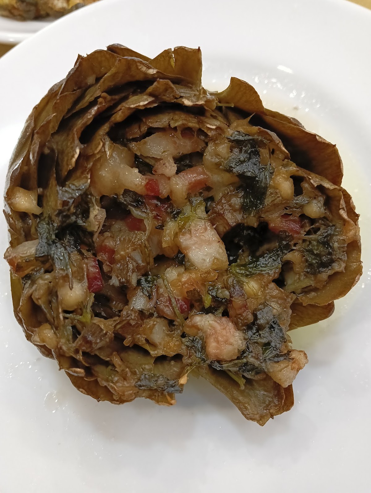 Piatto del menù Menu turistico