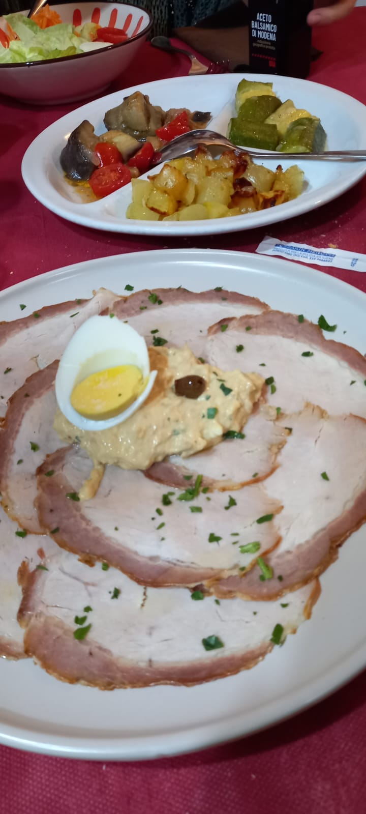 Piatto del menù Menu turistico