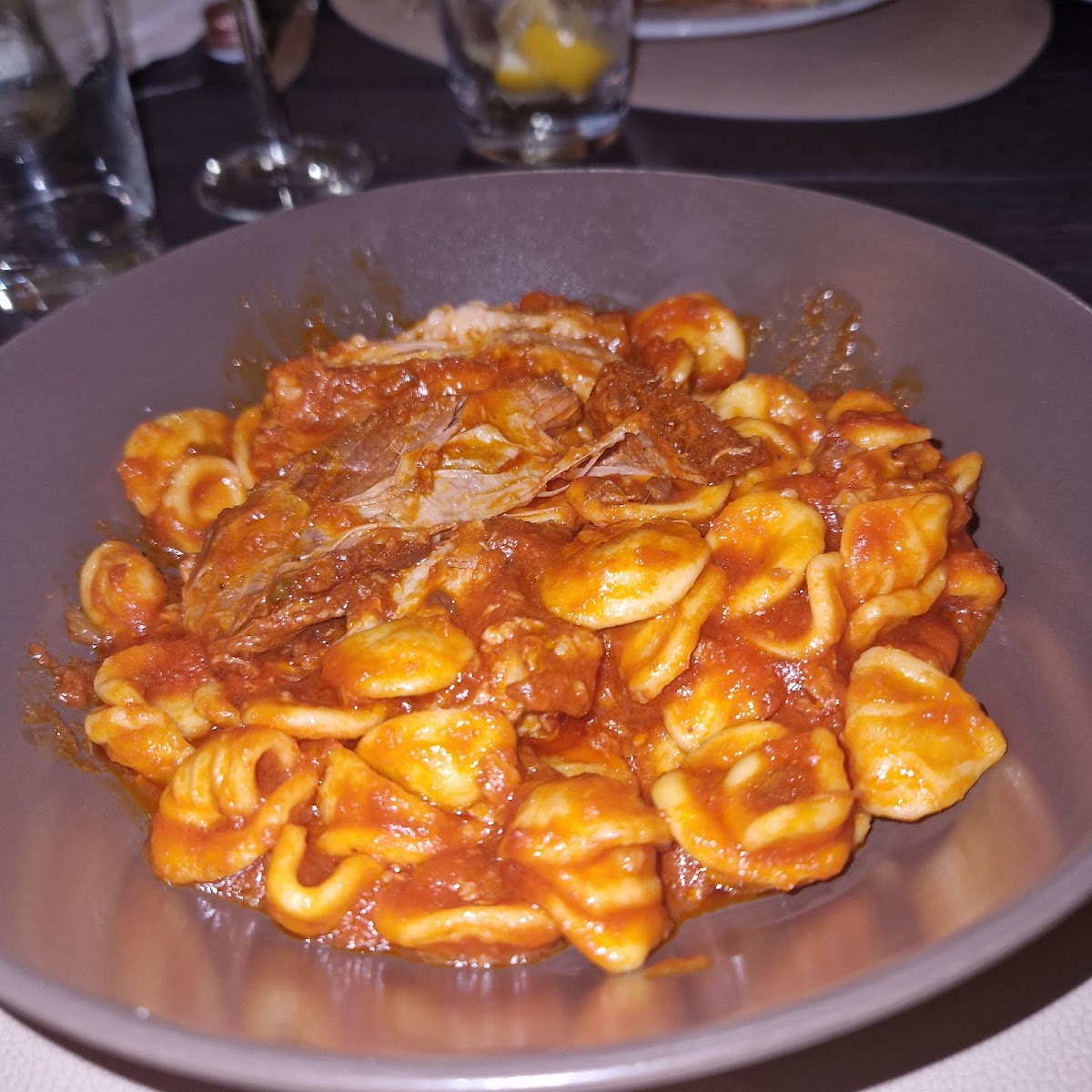Piatto del menù Menu turistico