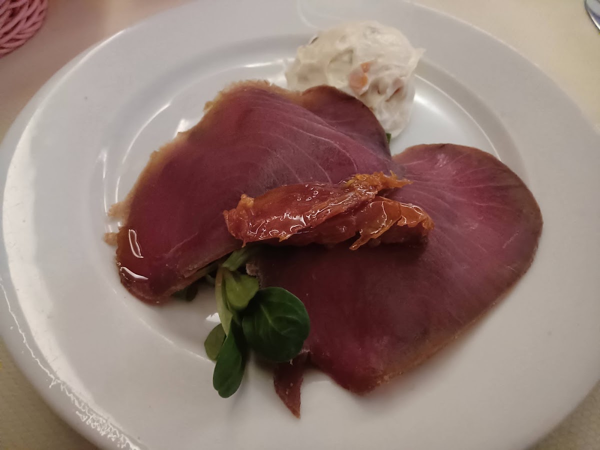 Piatto del menù Menu turistico