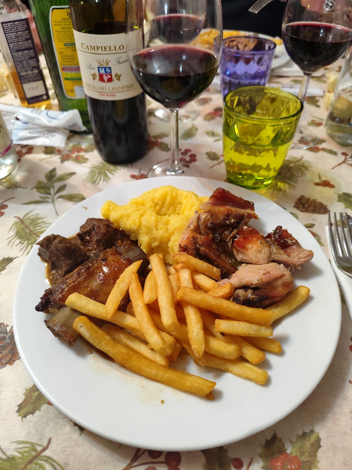 Piatto del menù Menu turistico