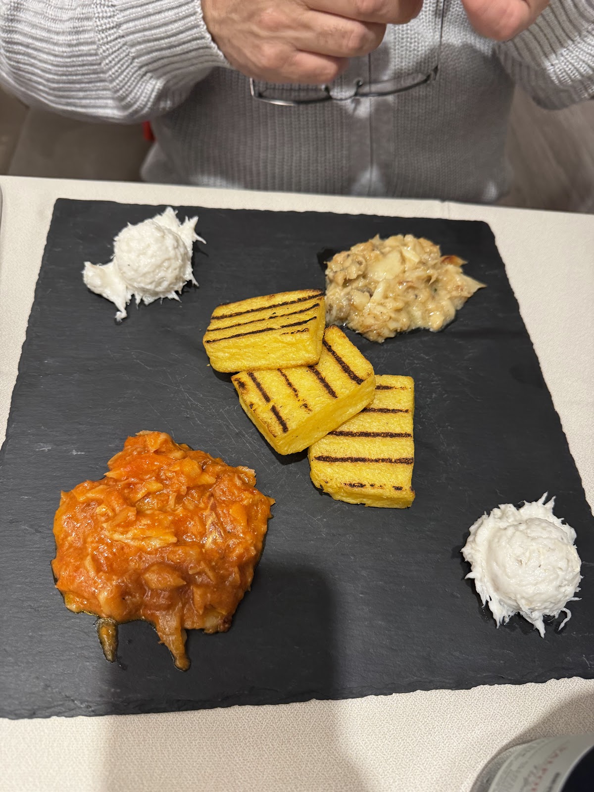 Piatto del menù Menu turistico