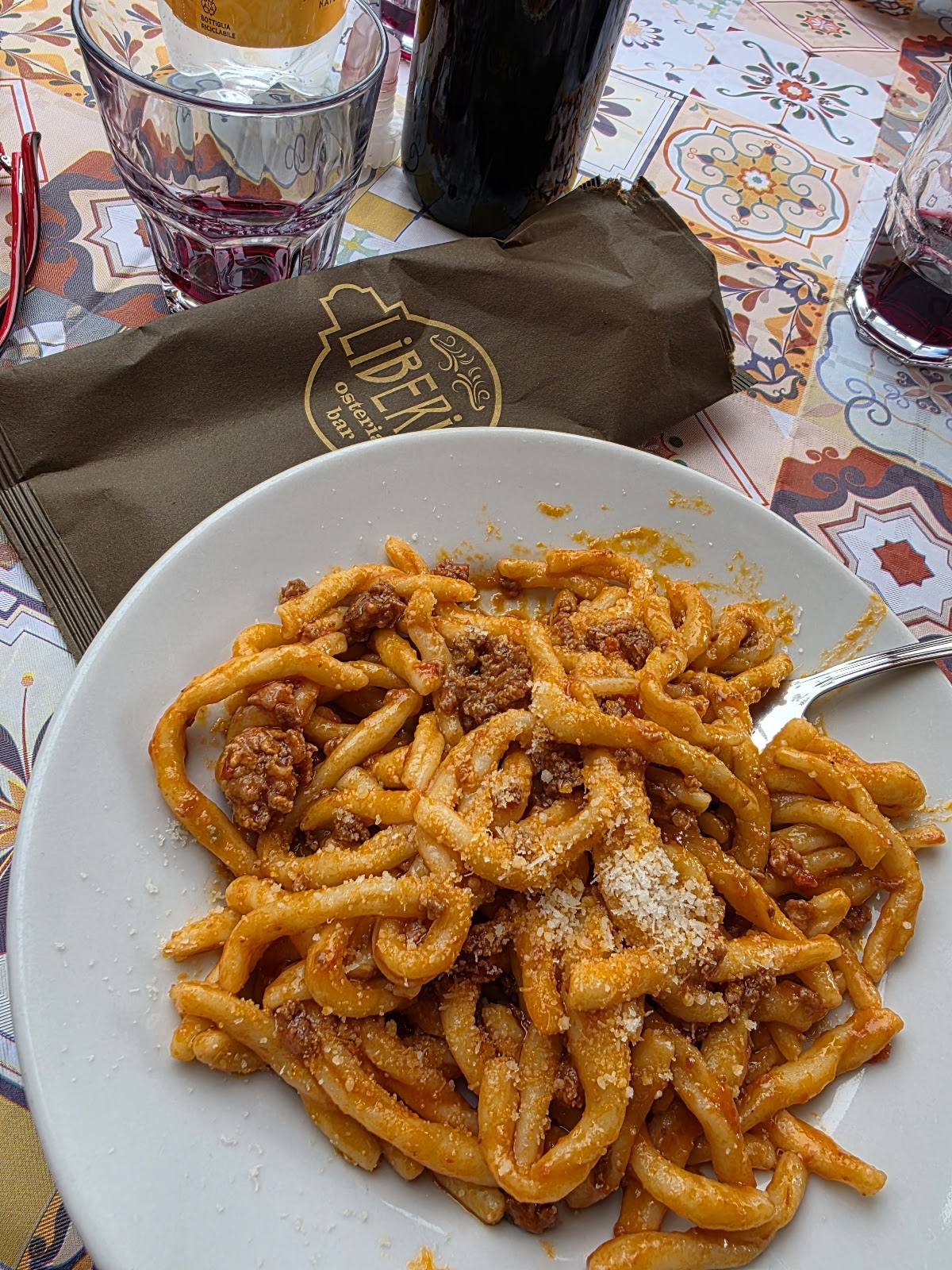 Piatto del menù Menu turistico
