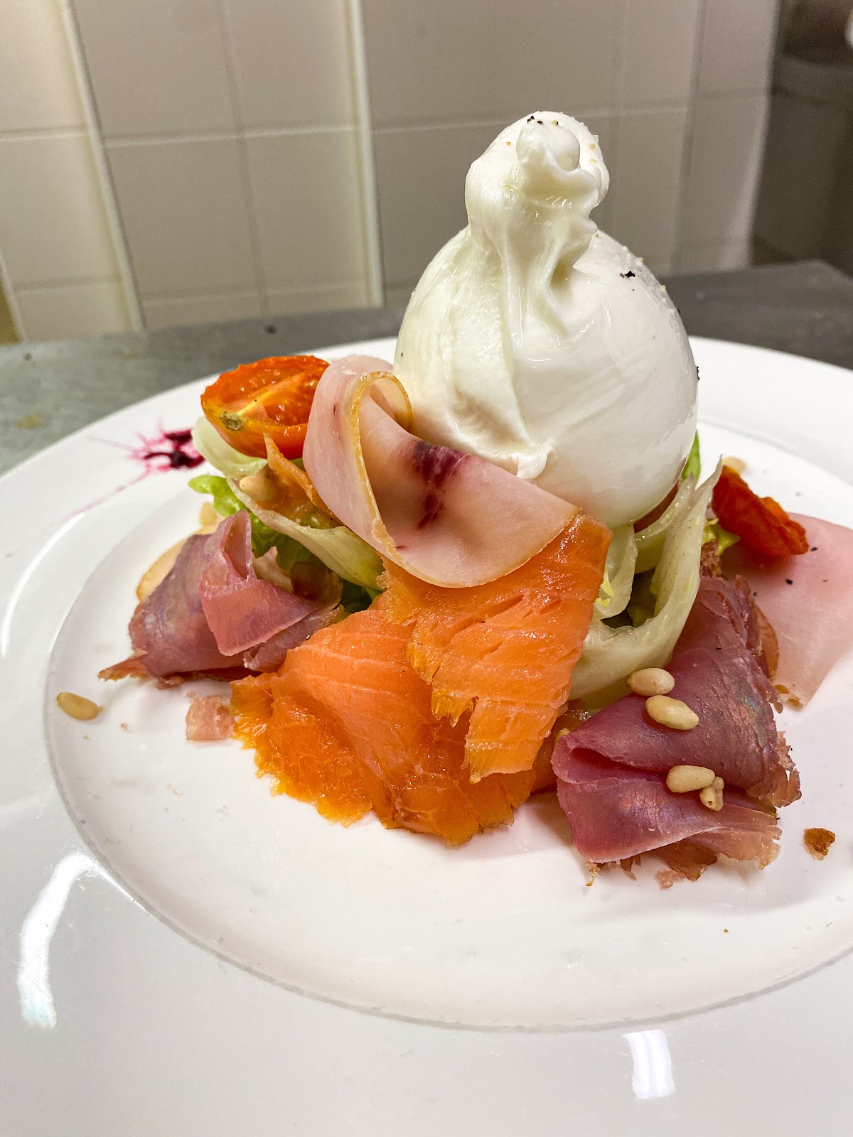 Piatto del menù Menu turistico