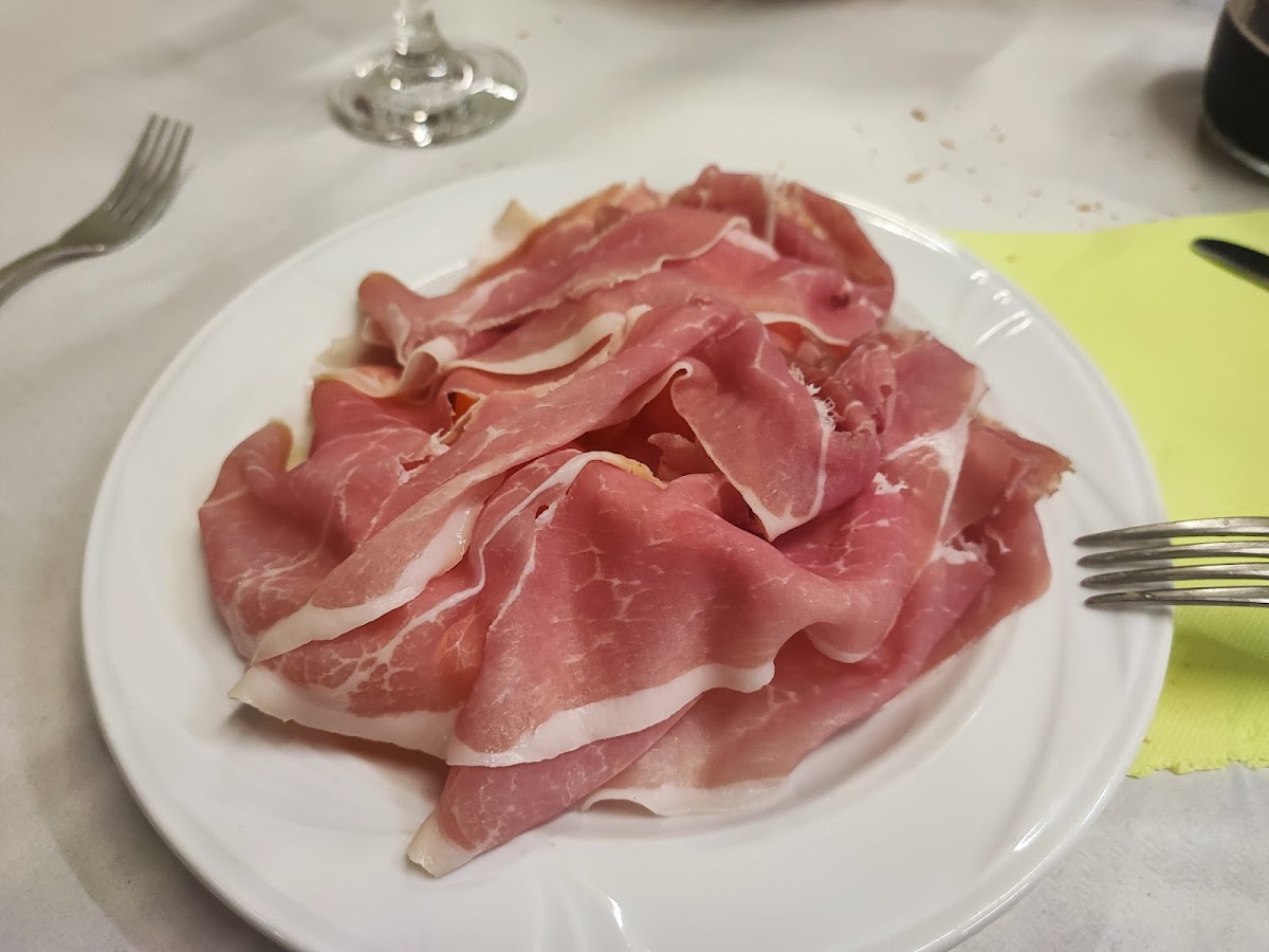 Piatto del menù Menu turistico