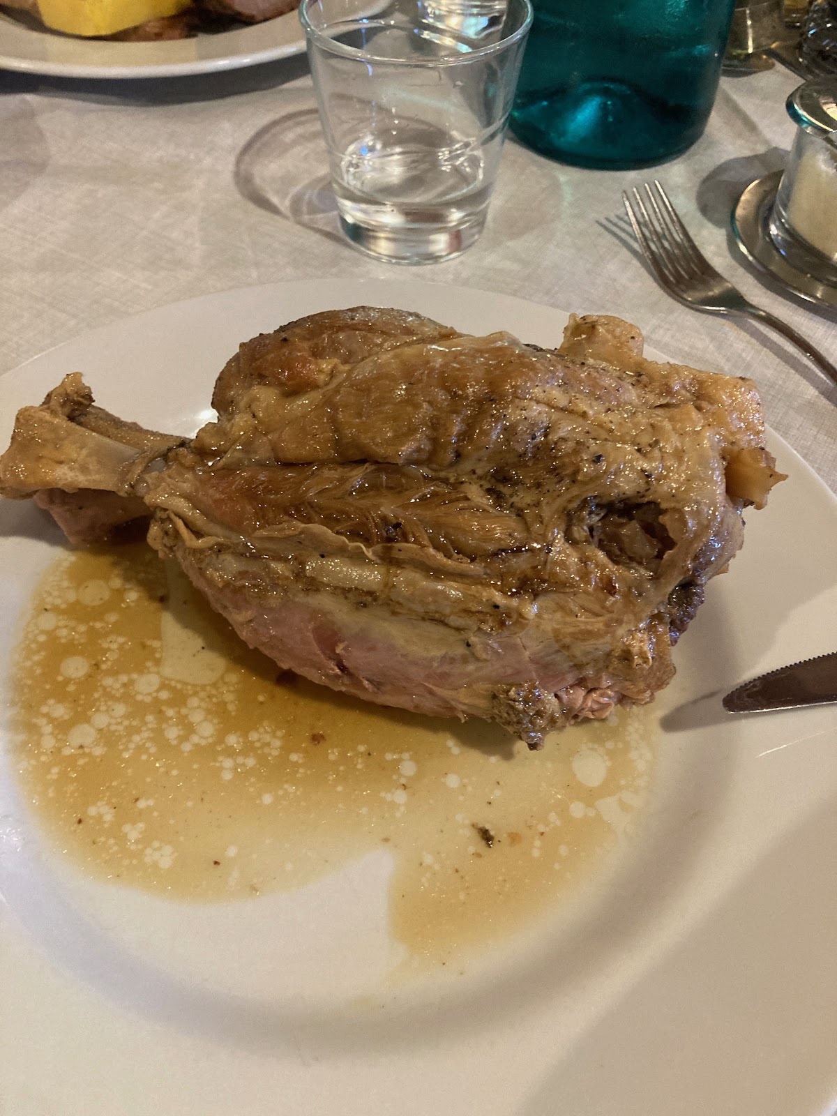 Piatto del menù Menu turistico