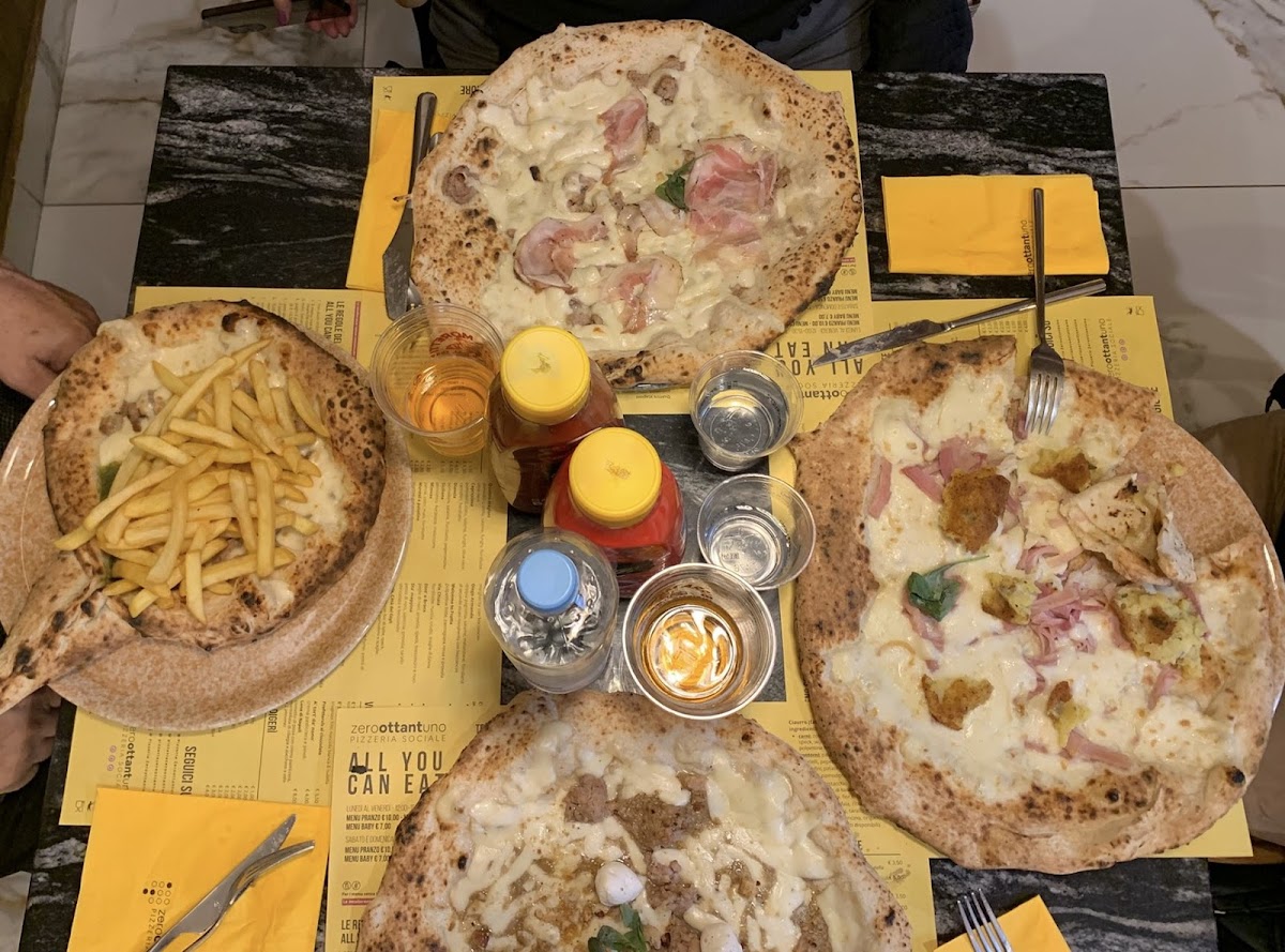 Piatto del menù Menu turistico