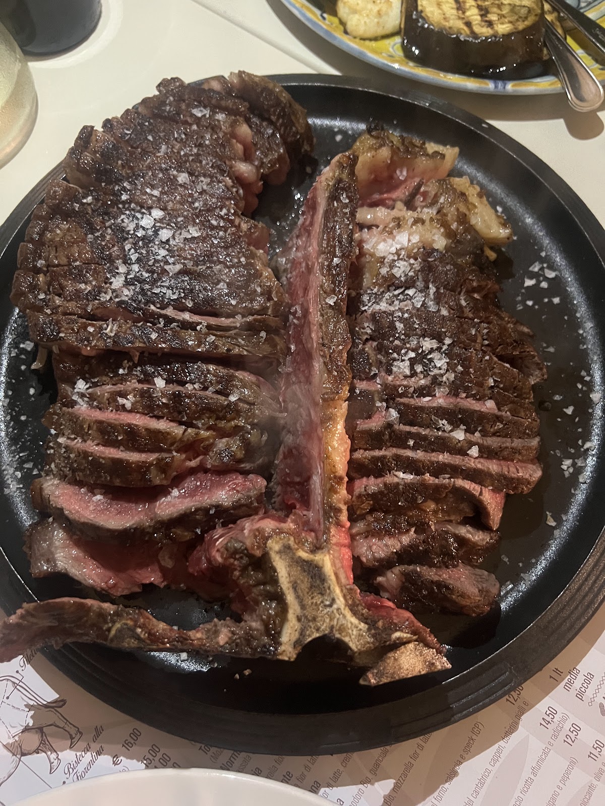 Piatto del menù Menu turistico