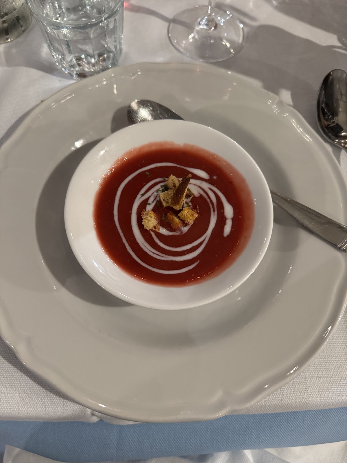 Piatto del menù Menu turistico