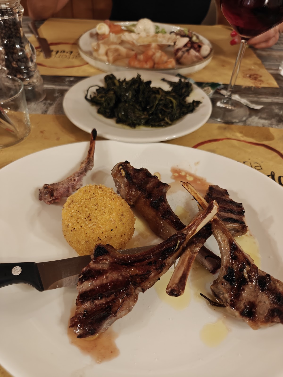Piatto del menù Menu turistico
