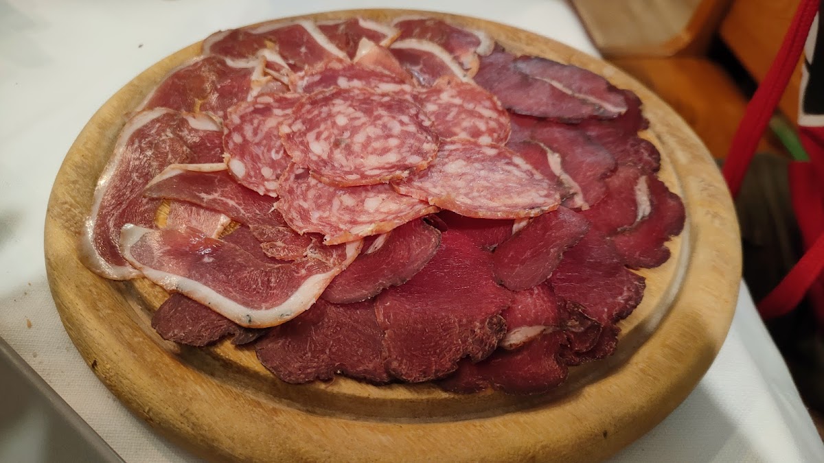Piatto del menù Menu turistico