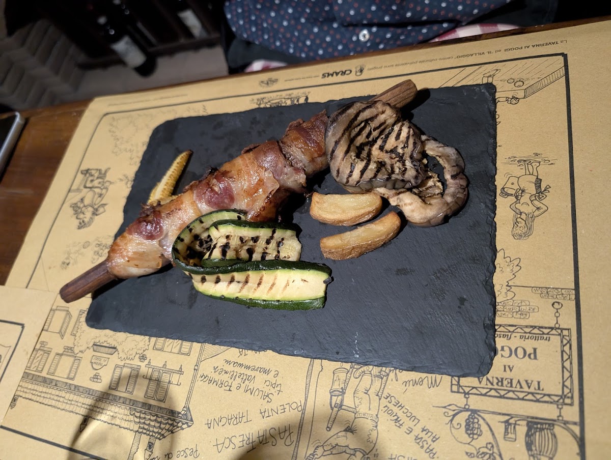Piatto del menù Menu turistico