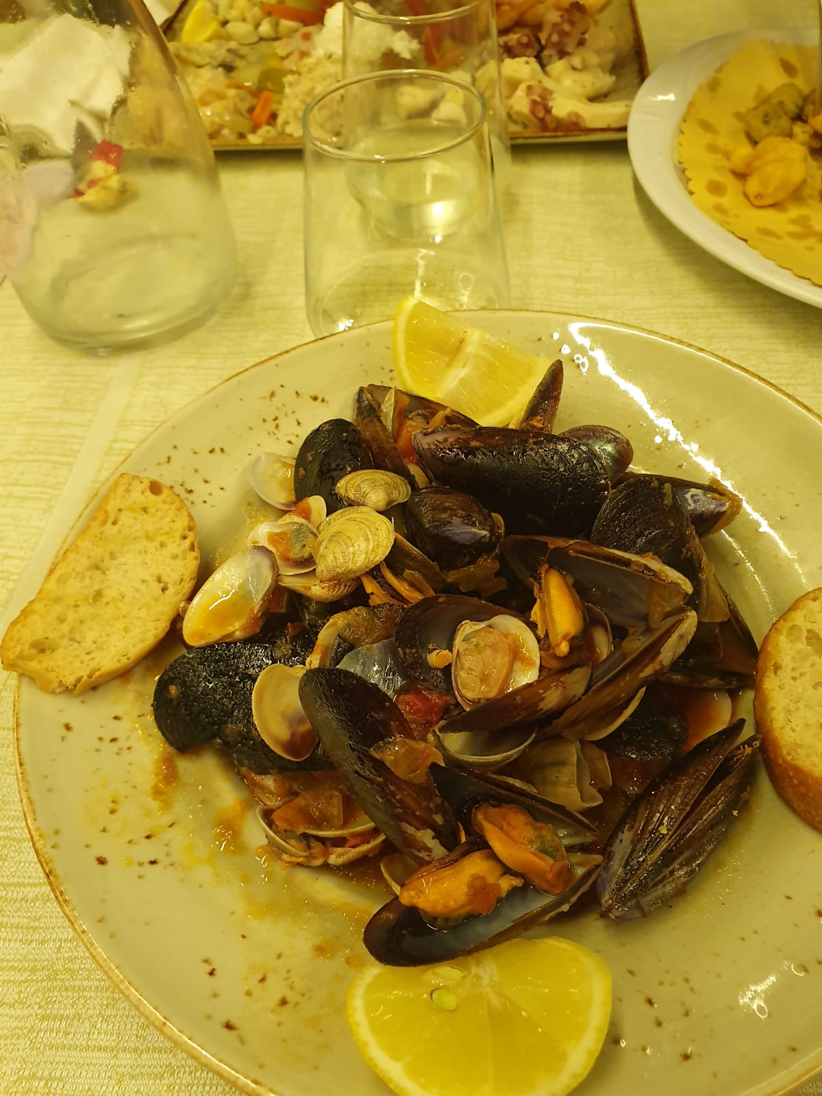 Piatto del menù Menu turistico