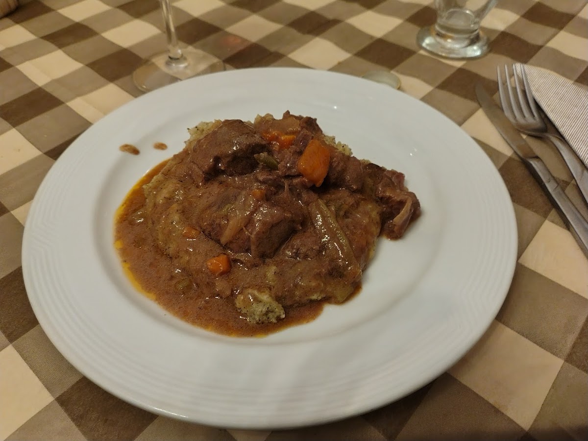 Piatto del menù Menu turistico